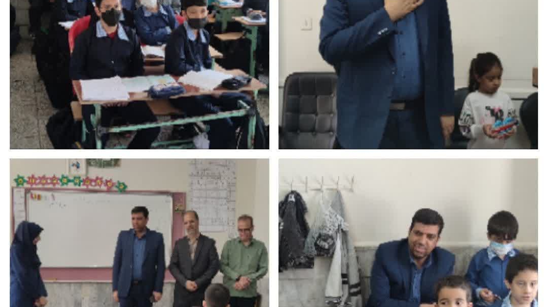 به مناسبت هفته معلم و تکریم از زحمات بی شائبه آنان،هادی فرماندار شهرستان اراک و فتحی مدیر آموزش و پرورش ناحیه دو اراک  با حضور در تعدادی از مدارس، این روز را به جامعه فرهنگیان تبریک واز زحمات وتلاش بی دریغ معلمین گرامی تقدیر وتشکر بعمل آوردند