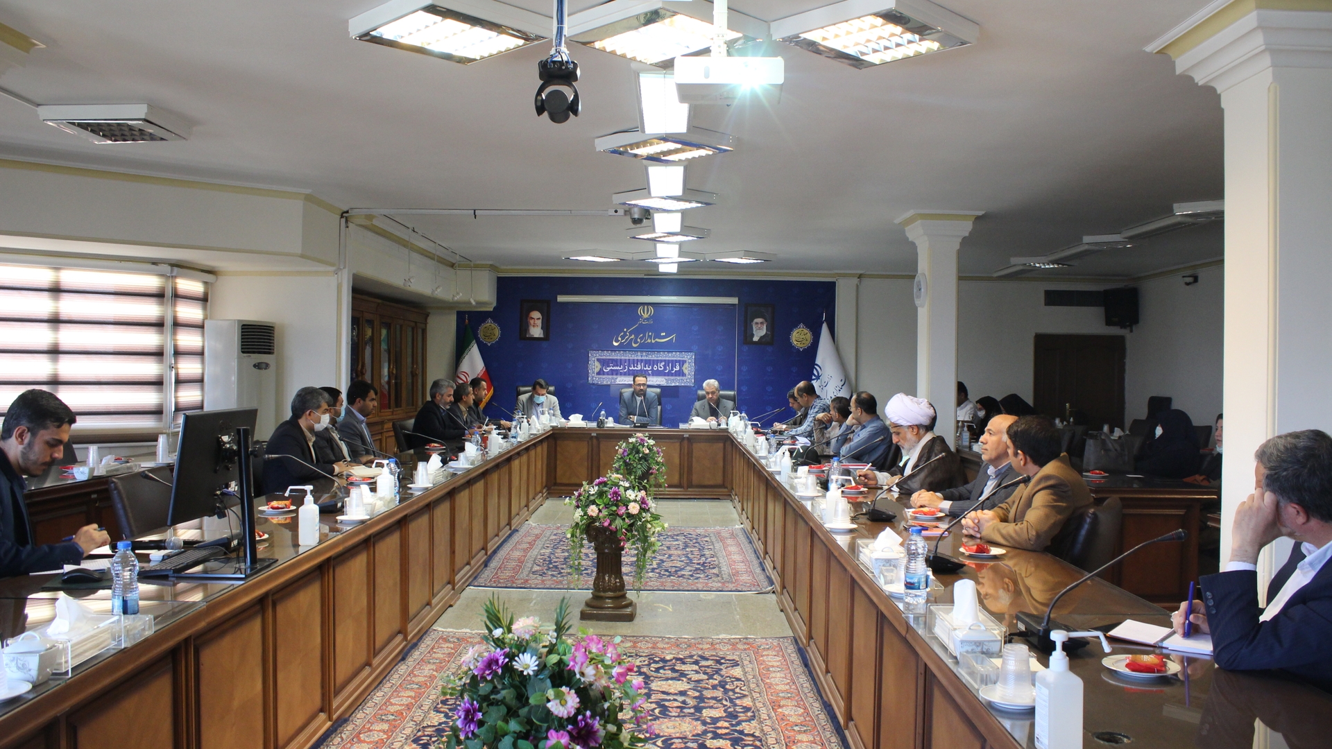 برگزاری جلسه قرارگاه پدافند زیستی استان