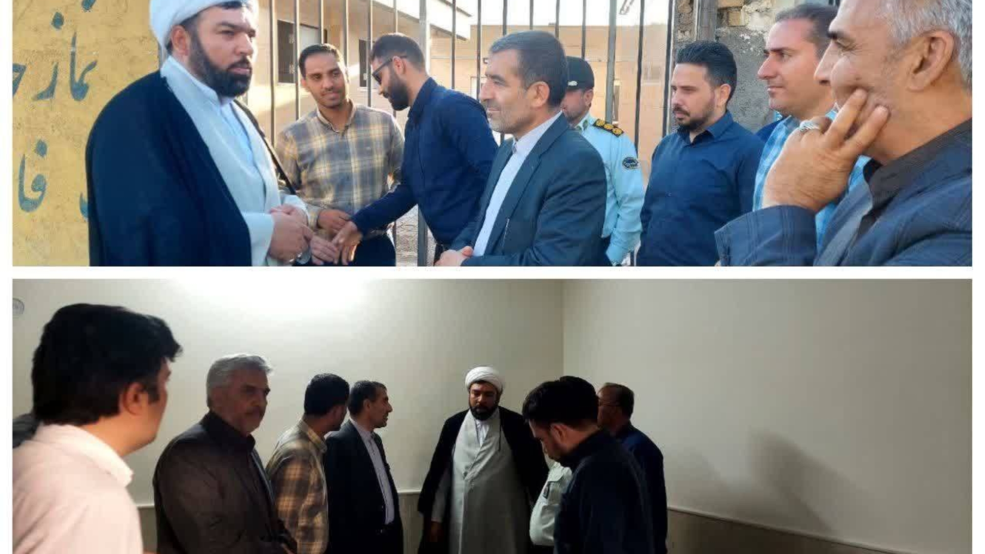 بازدید فرماندار از روند احداث اورژانس ۱۱۵ شهر پرندک