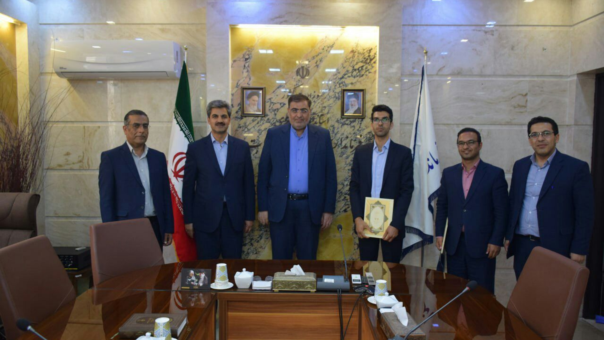 آیین تکریم و معارفه سرپرست توزیع برق شهرستان محلات