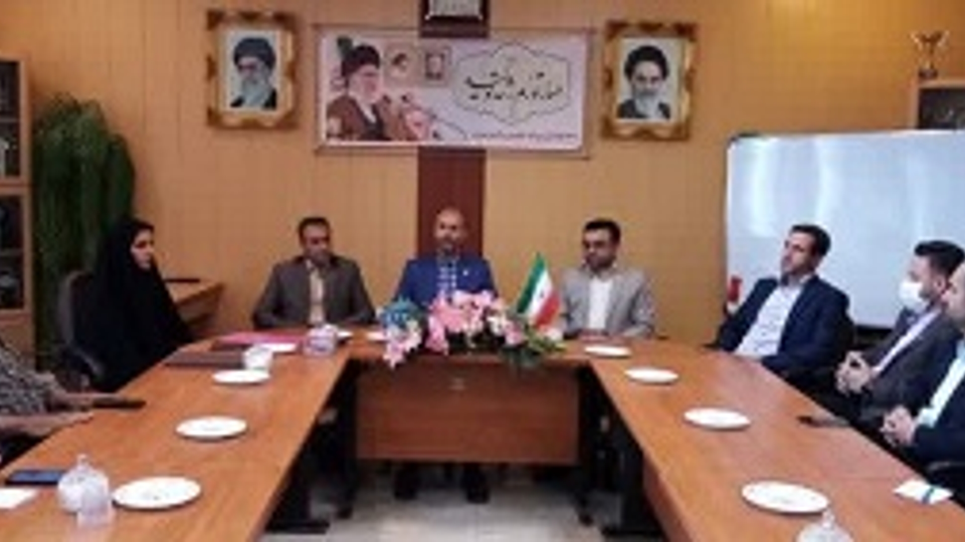 برگزاری آئین تکریم و معارفه رئیس دانشگاه پیام نور شازند