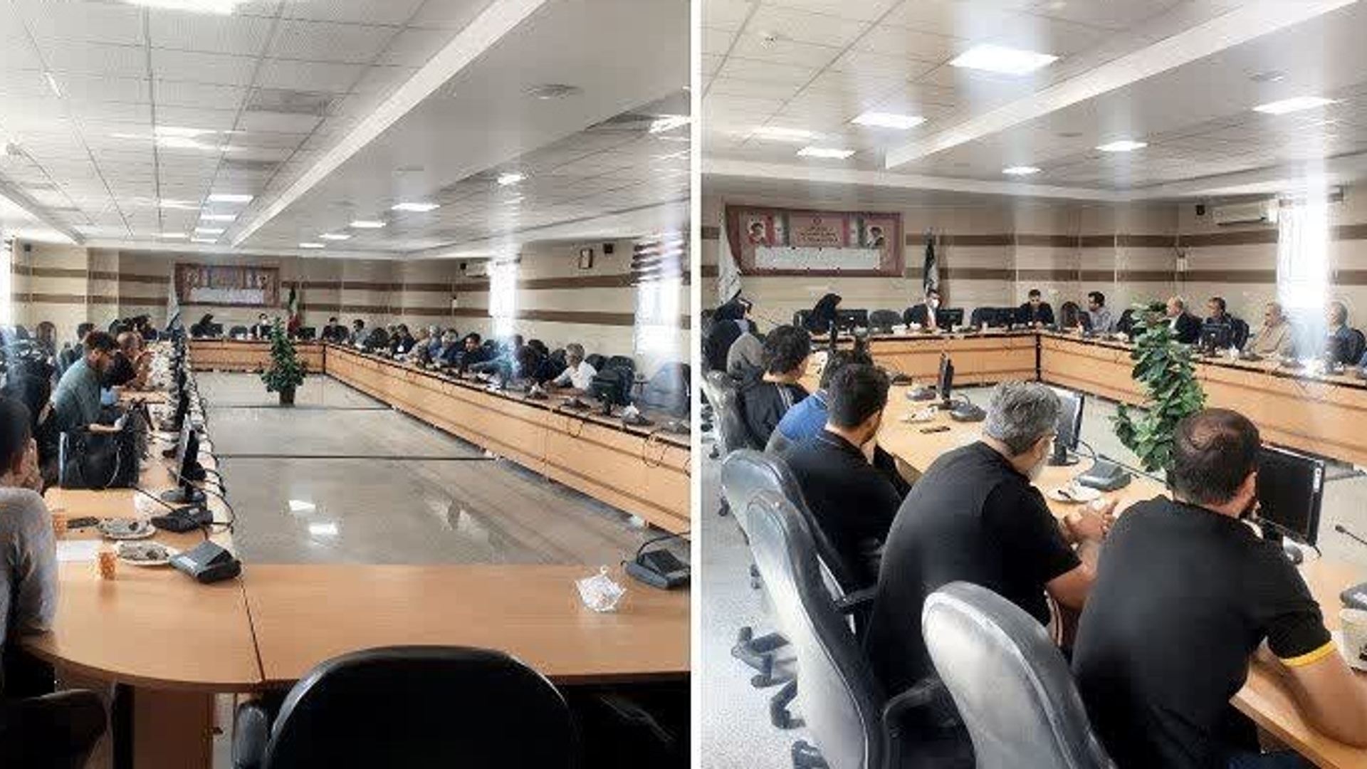 نشست هیئت های ورزشی شهرستان به همراه ورزشکاران