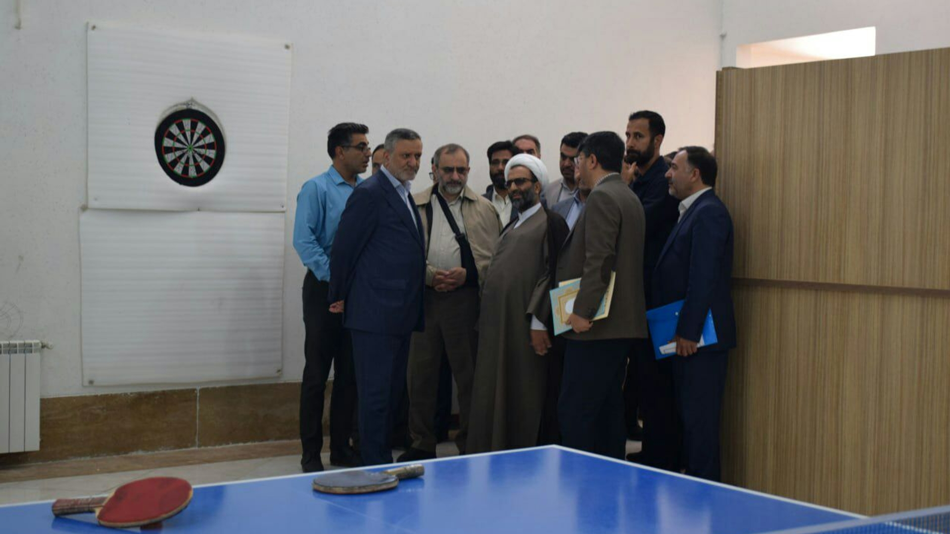 بازدید وزیر تعاون، کار و رفاه اجتماعی به اتفاق استاندار مرکزی، نماینده مجلس و فرماندار شهرستان محلات  از خانه امید بازنشستگان شهرستان محلات