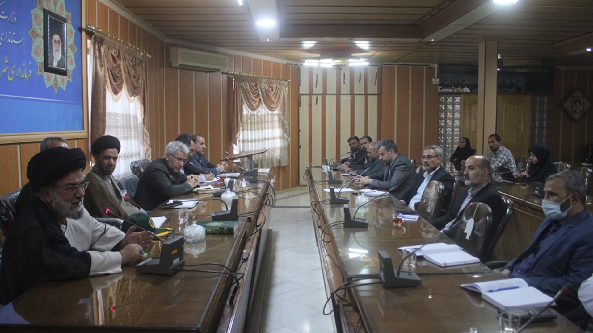 جلسه هماهنگي گراميداشت سی و چهارمین سالگرد ارتحال حضرت امام (ره) در شهرستان خمين برگزار شد