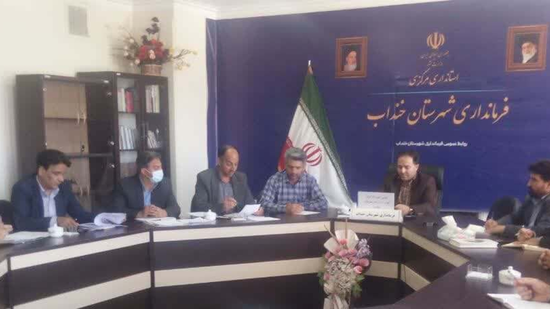 جلسه کارگروه گندم، آرد و نان شهرستان خنداب