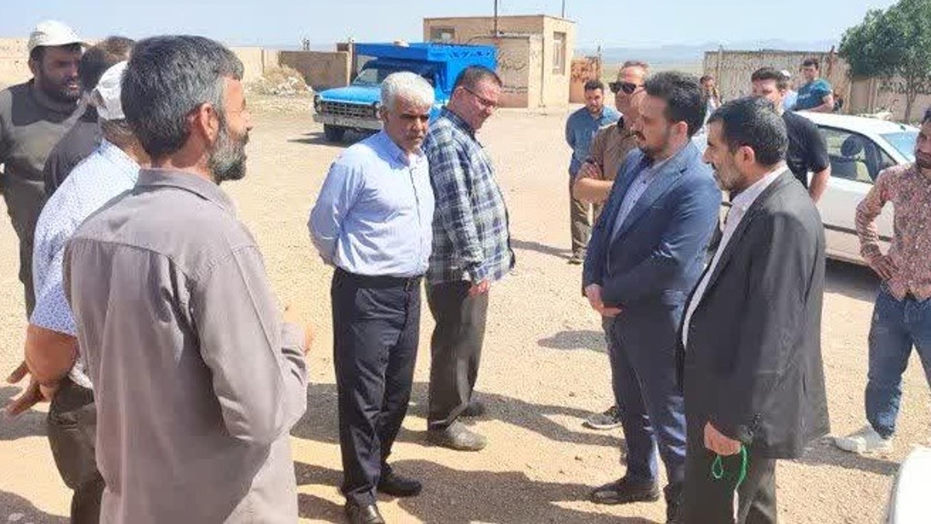 بازدید از دام شهر پرندک