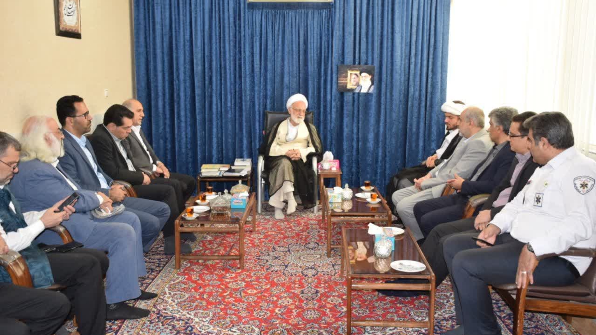 دیدار با نماینده معزز ولی فقیه در استان مرکزی