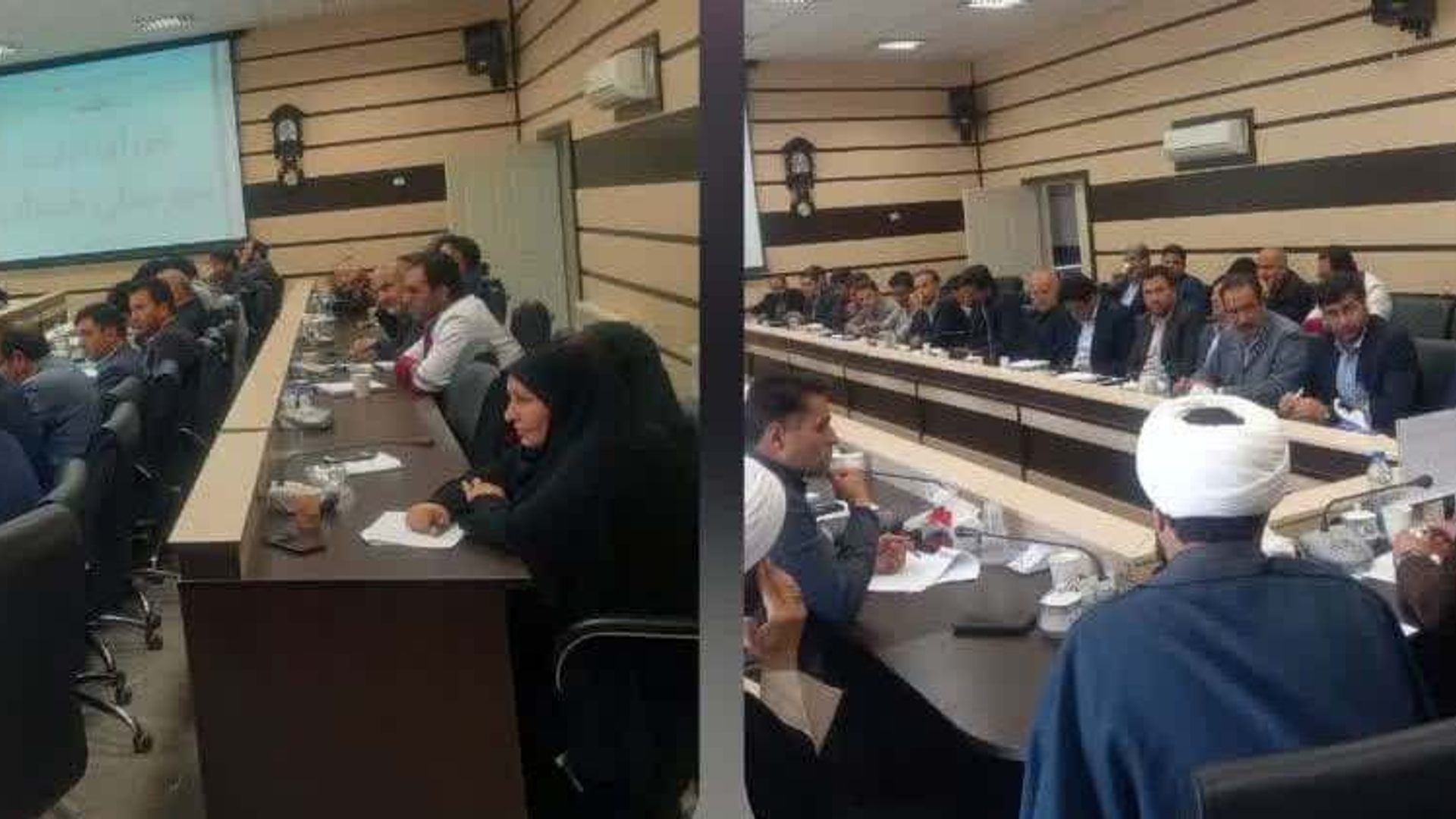 "برگزاری دومین جلسه شورای اداری شهرستان"