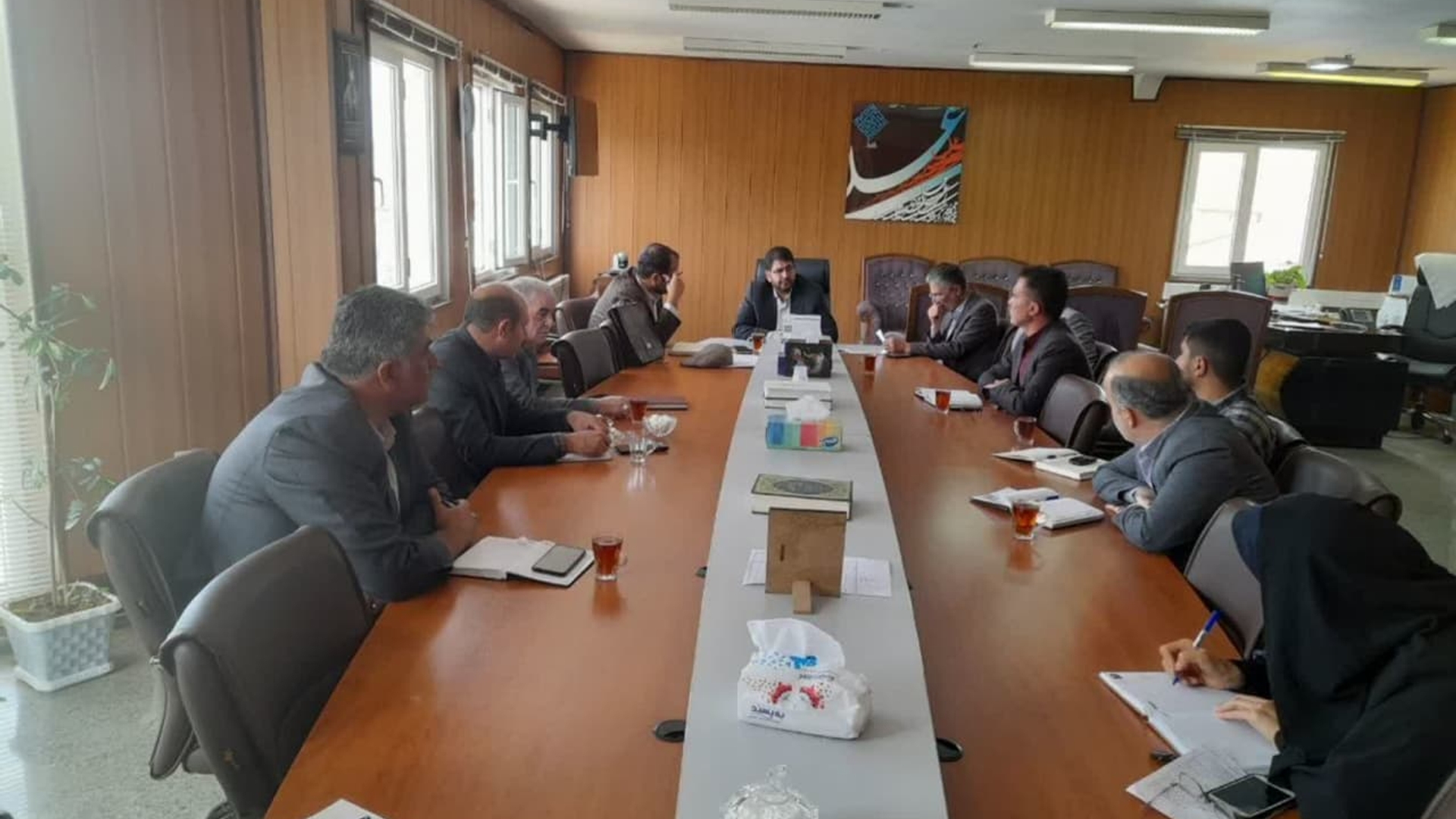 جلسه کمیسیون کارگری به منظور پیگیری و رفع مشکلات جامعه کارگری در دفتر فرمانداری به ریاست محمد رضا رضایی فرماندار شهرستان تفرش و با حضور اعضا تشکیل و برگزار شد.