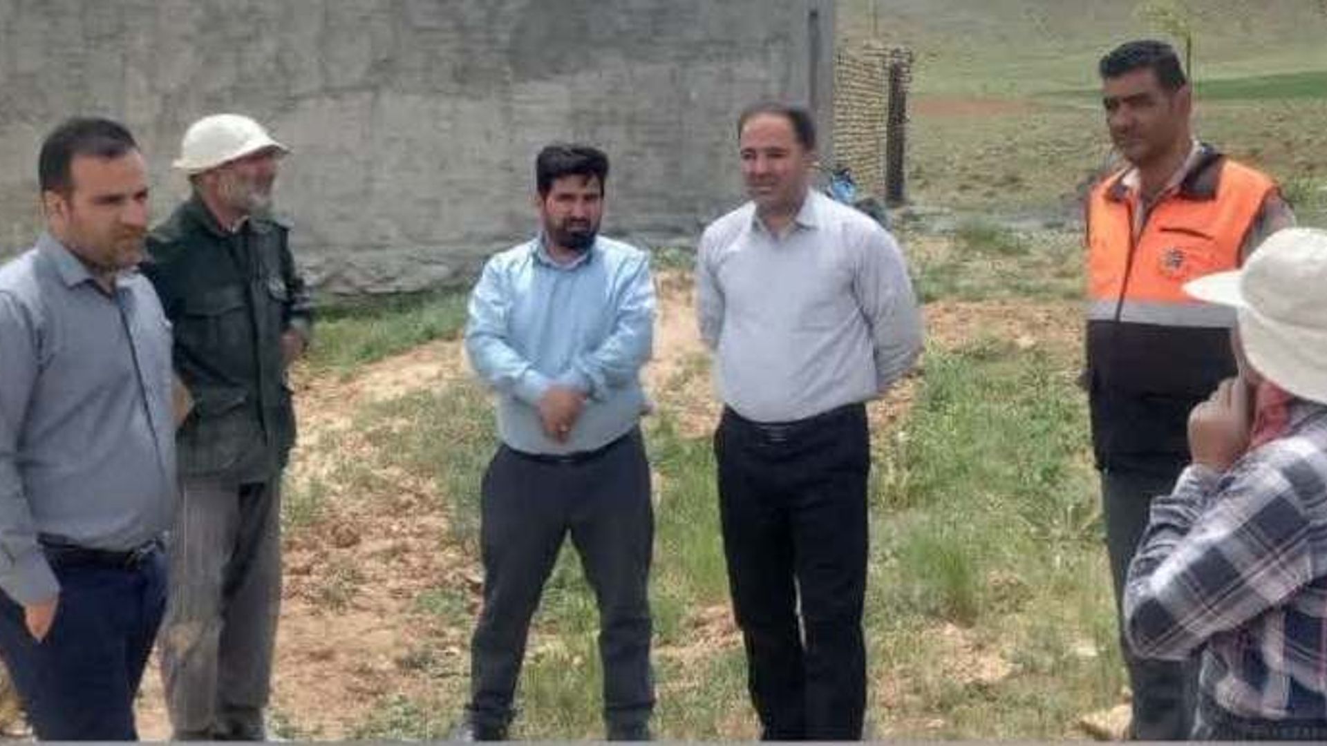 دهگردشی فرماندار خنداب در بخش قره چای