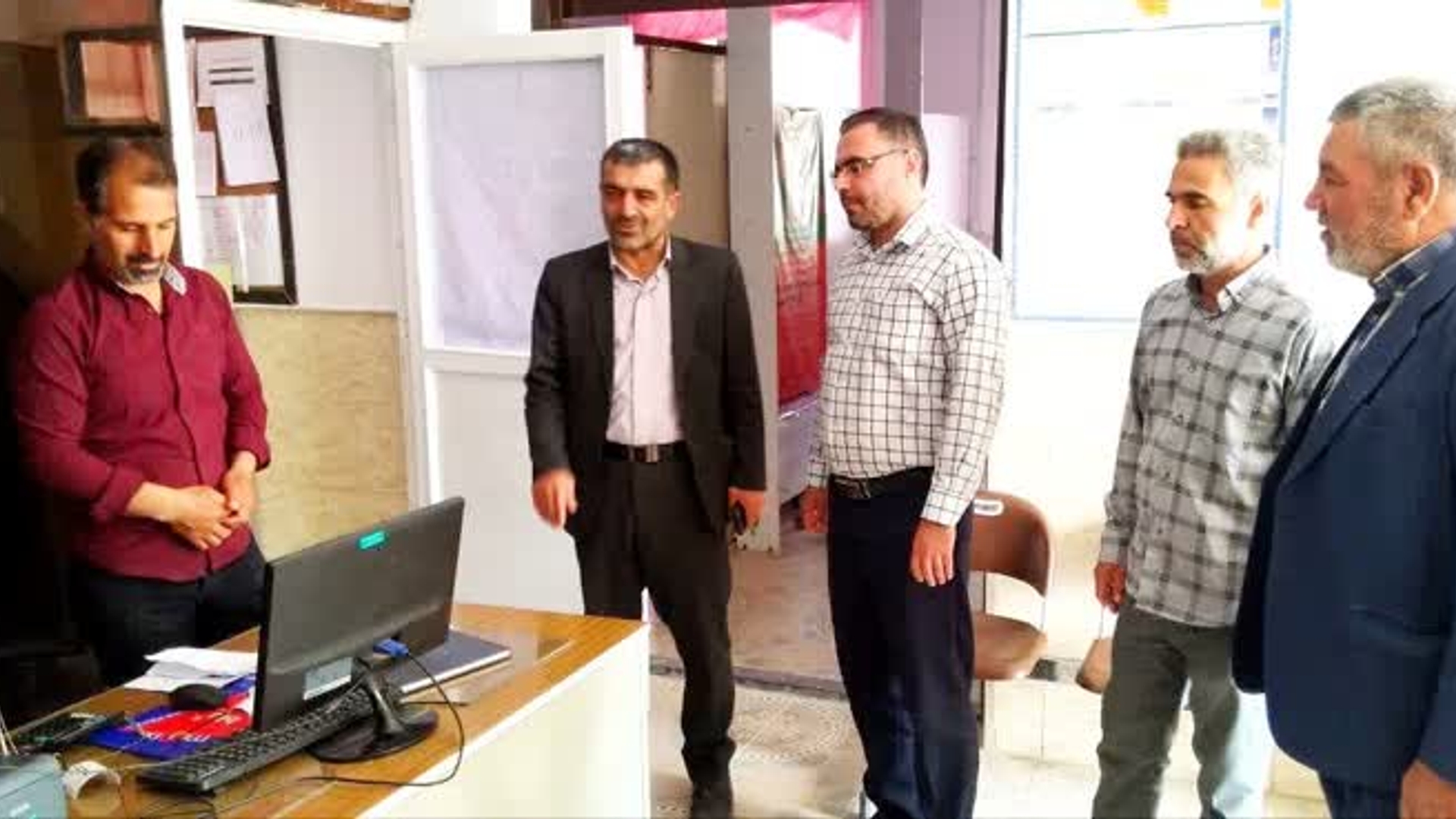 بازدید از مرکز جامع سلامت روستای  دوزج