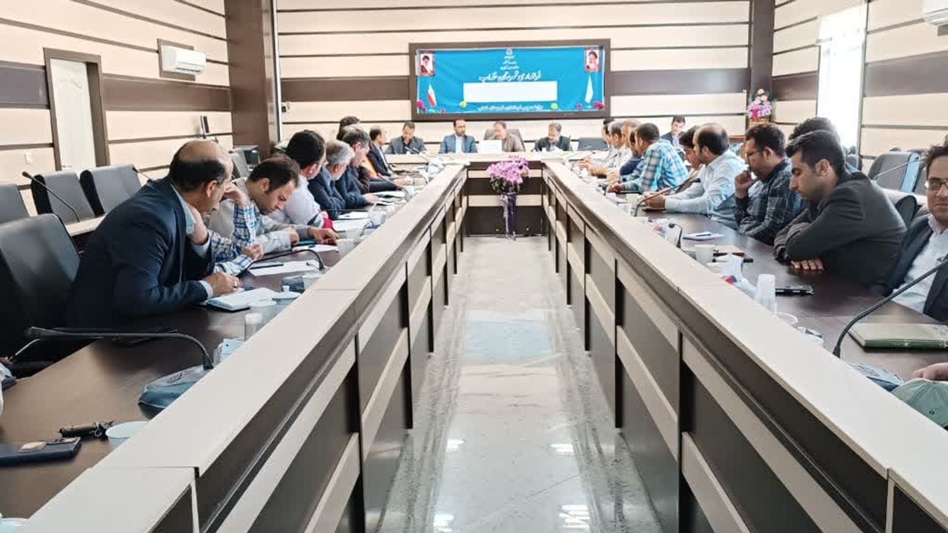 برگزاری جلسه مشترک کارگروه پدافند غیر عامل و مدیریت بحران شهرستان خنداب