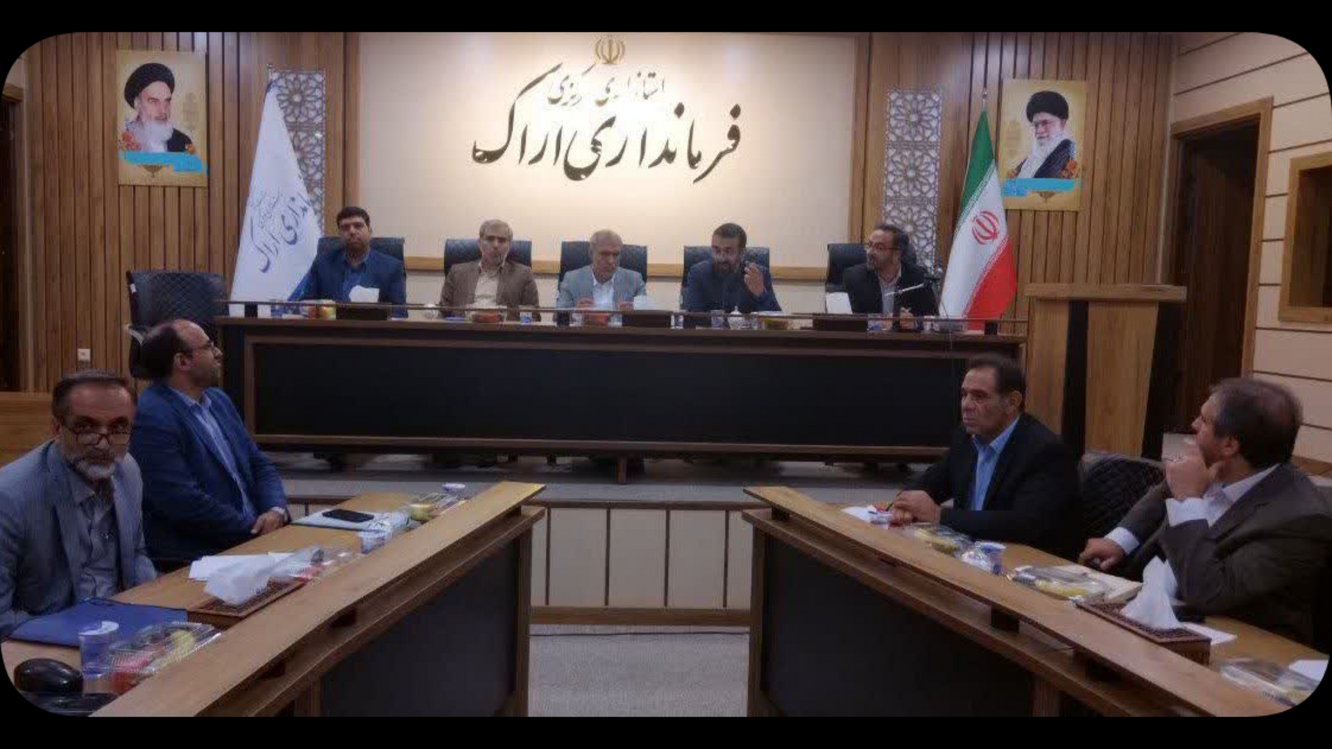 حضور سرپرست فرمانداری شهرستان شازند در جلسه کارگروه مبارزه با قاچاق کالا و ارز استان مرکزی