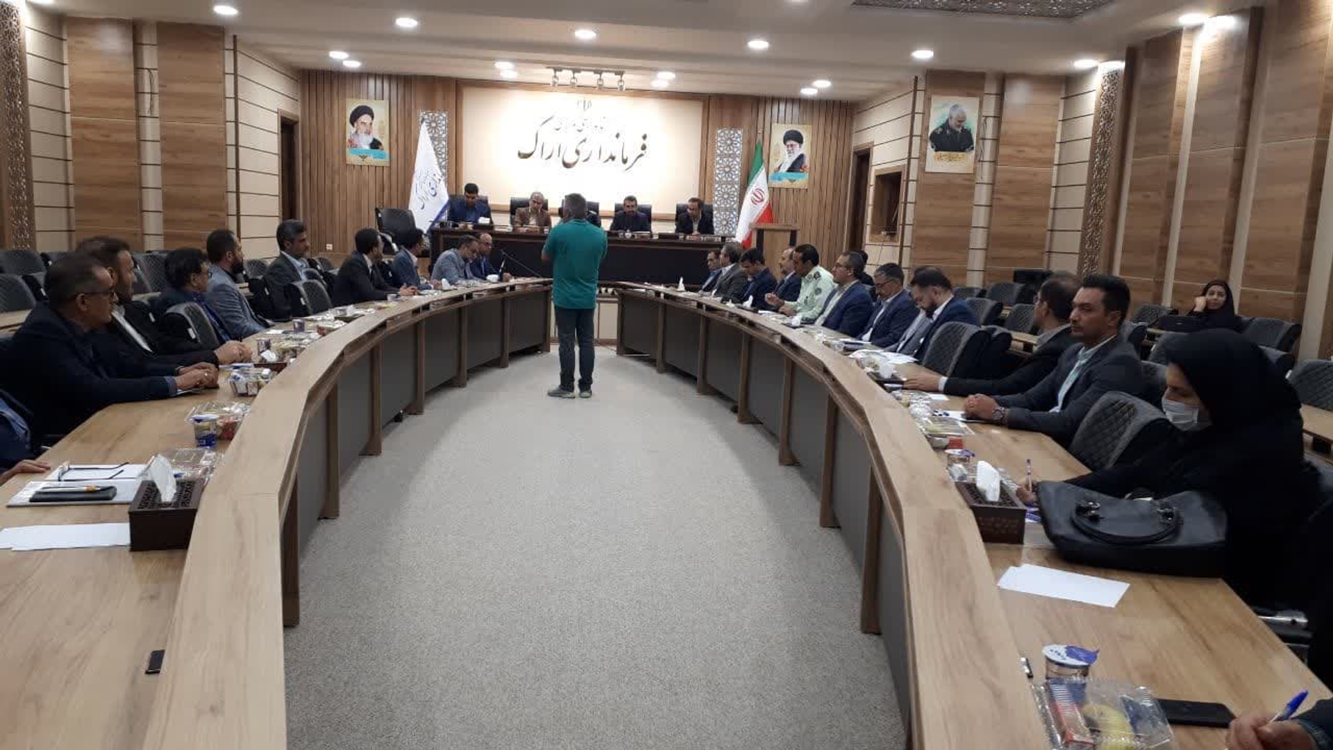 تشکیل جلسه با رئیس سازمان  جمع آوری اموال تملیکی کشور