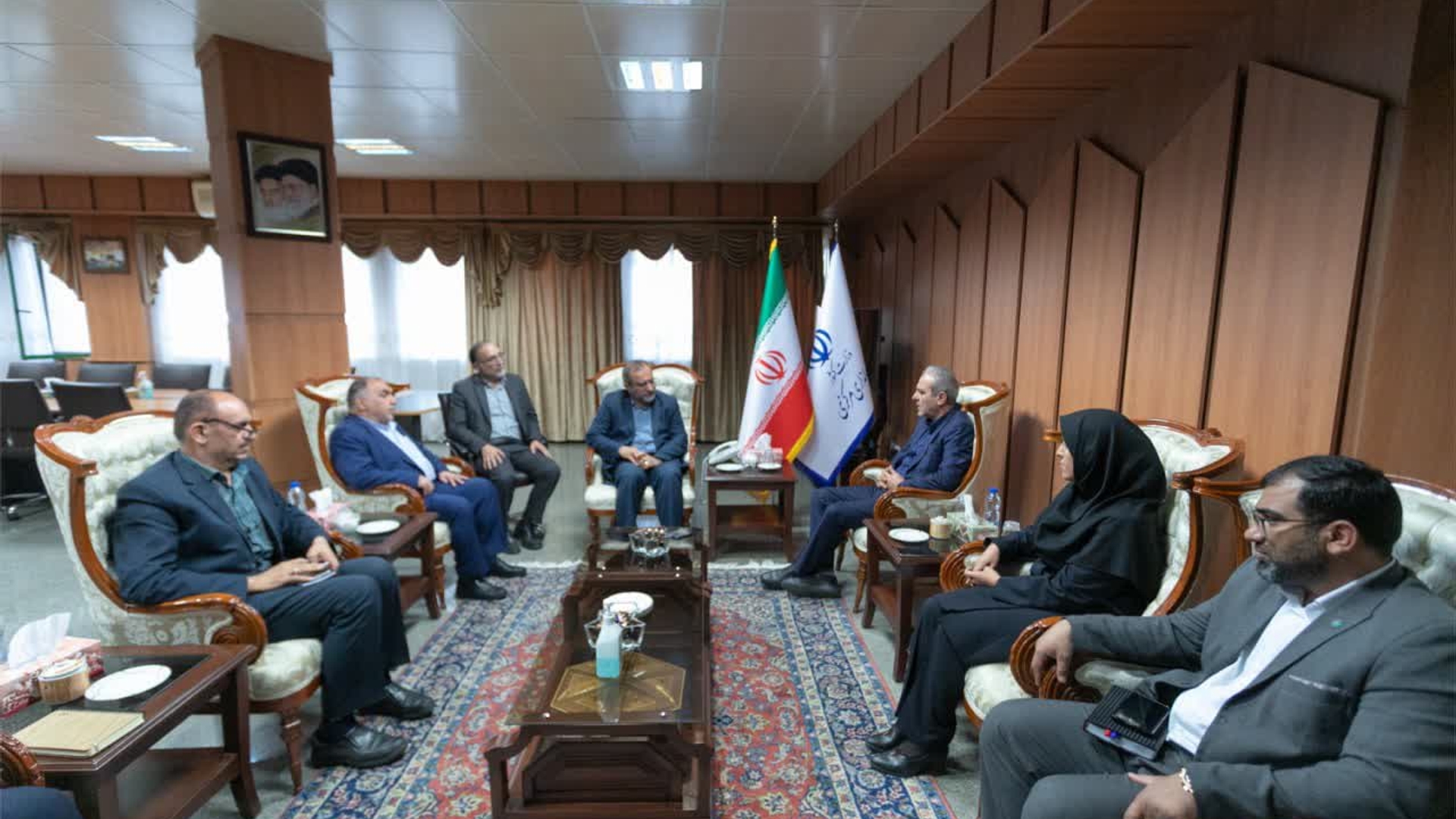 💠 دیدار مدیر عامل صندوق بازنشستگی کشوری با استاندار مرکزی