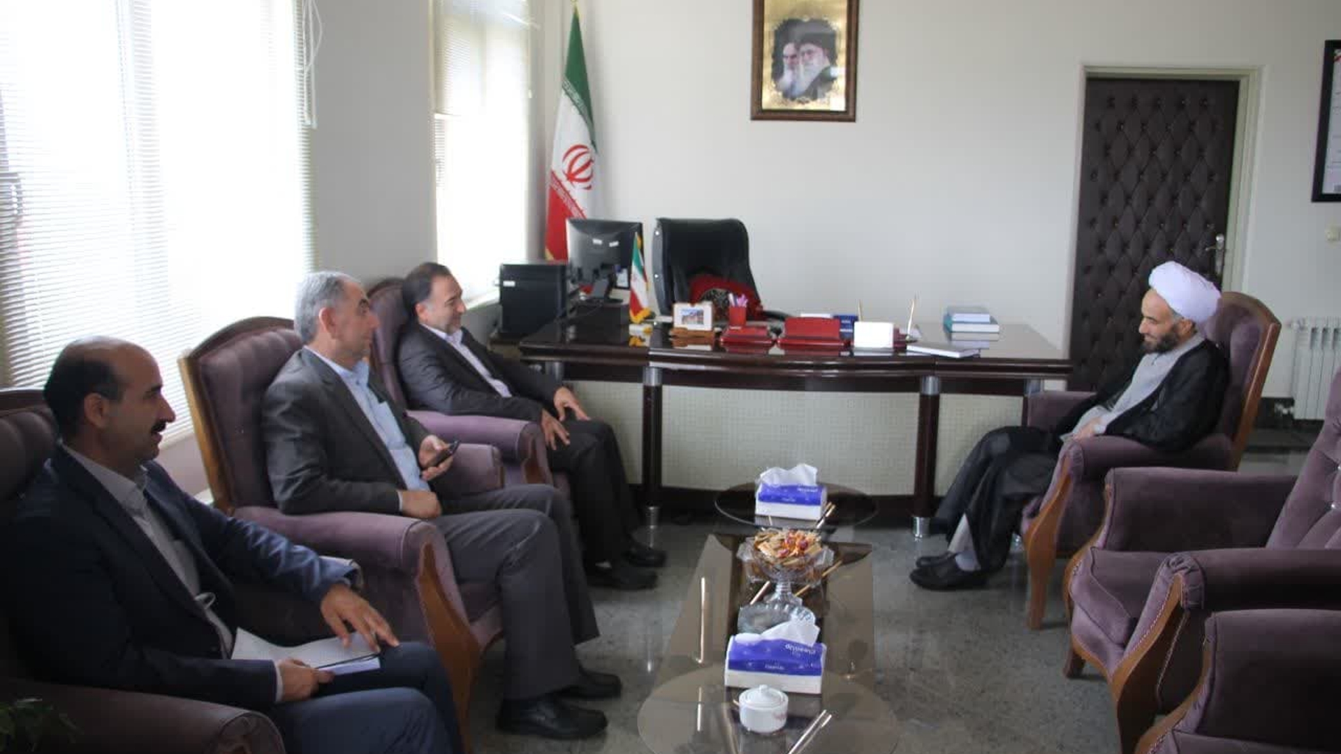 دیدارمدیرکل بهزیستی استان مرکزی با فرماندار