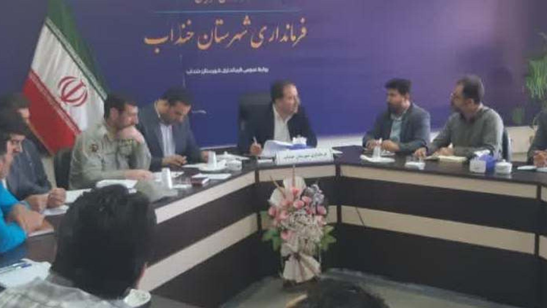 . جلسه کارگروه مدیریت پسماند شهرستان خنداب "