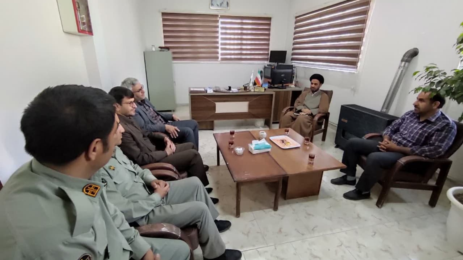 فرماندار از اداره محیط زیست شهرستان خمین بازدید کرد