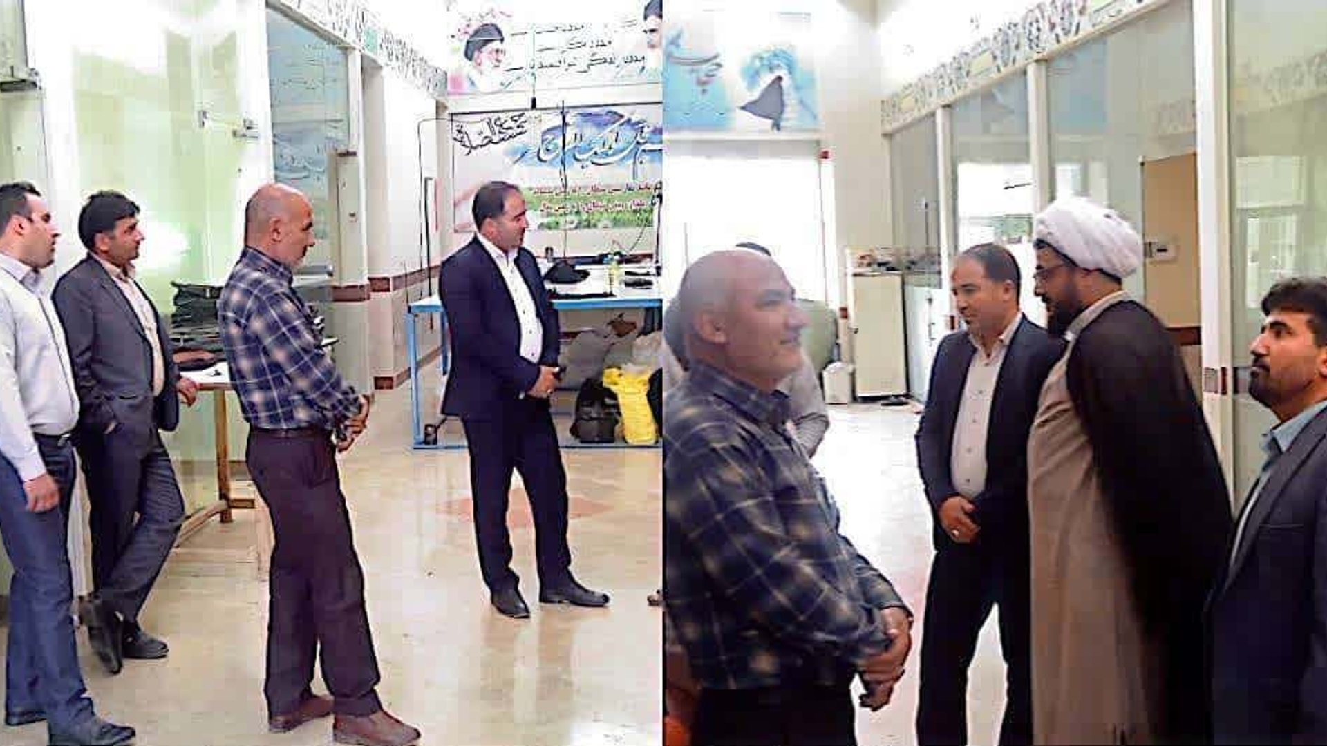 بازدید فرماندار از مرکز کارآفرینی بخش قره چای