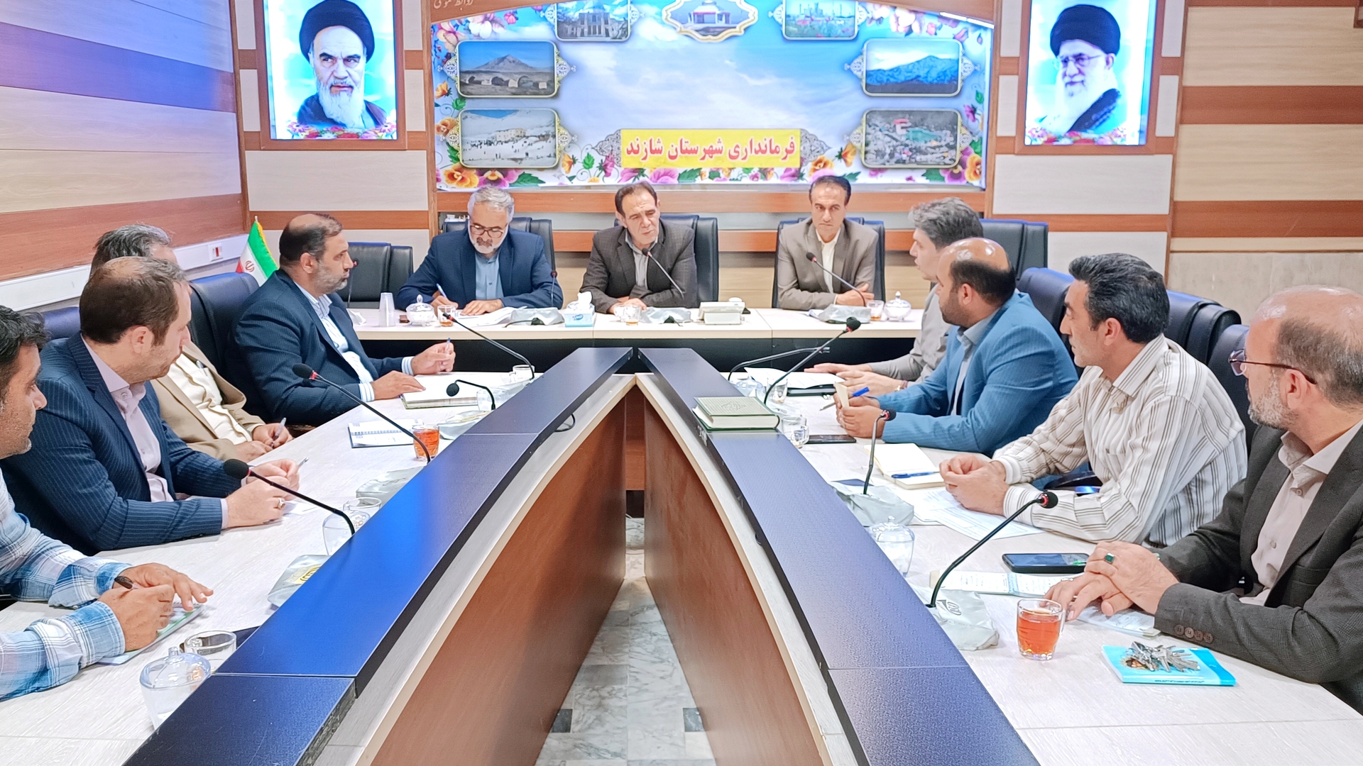 برگزاری دومین جلسه ستاد انتخابات شهرستان شازند در سال ۱۴۰۲