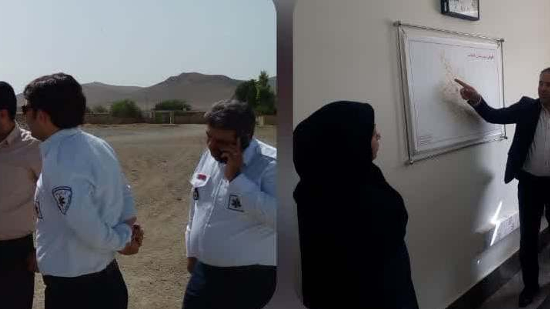 دیدار مدیرکل پدافند غیر عامل استان با فرماندار