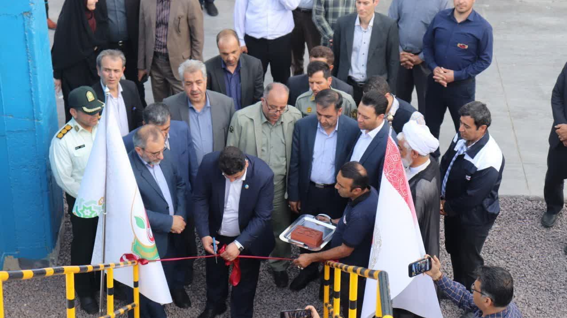 افتتاح دو طرح بزرگ زیست محیطی در زرندیه