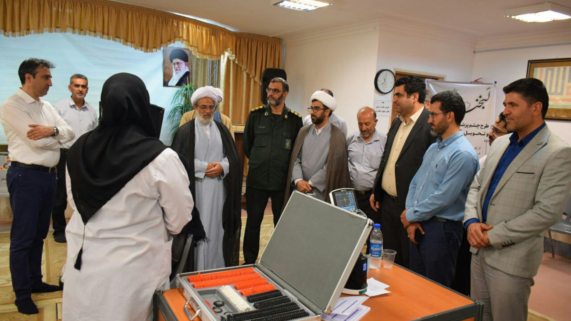 طرح لبخند نگاه در شهرستان محلات اجرا شد.