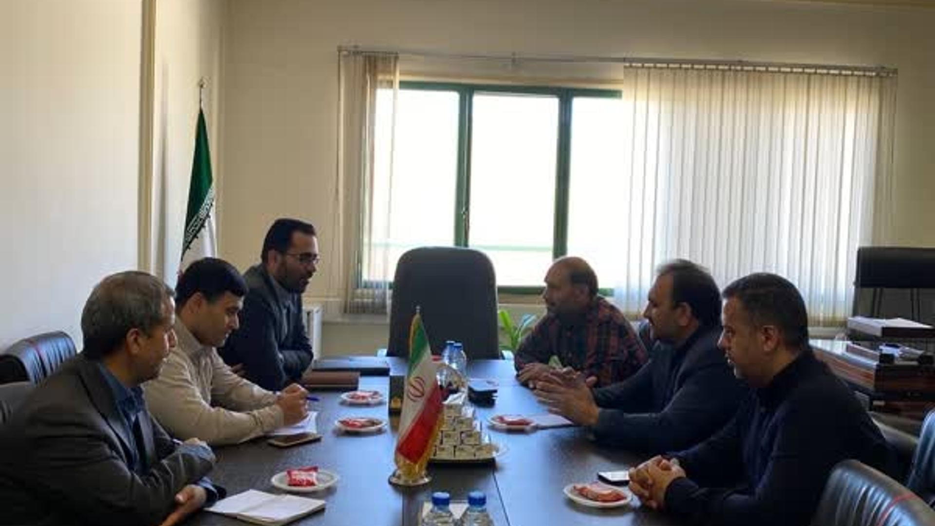 برگزاری نشست با مدیرکل پدافند غیرعامل استانداری خراسان رضوی