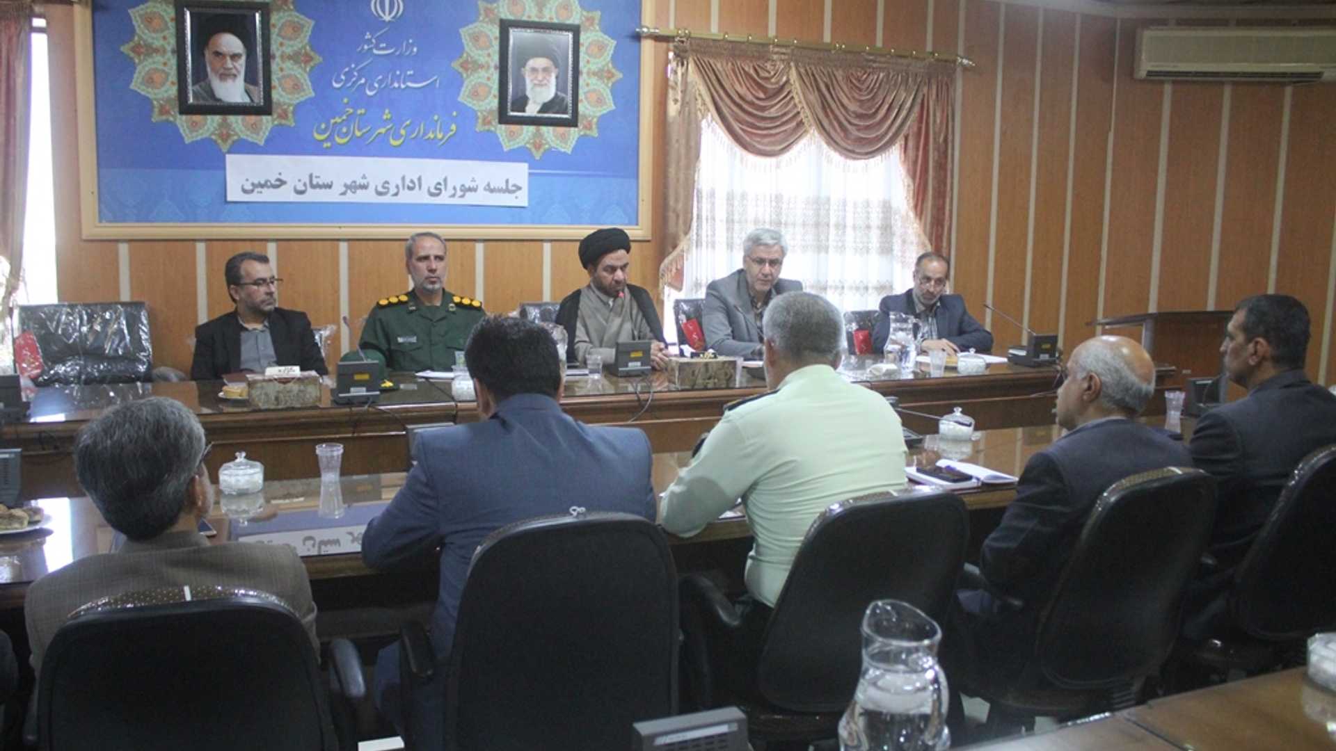 دومین جلسه شورای اداری شهرستان خمین در سال 1402 برگزار شد