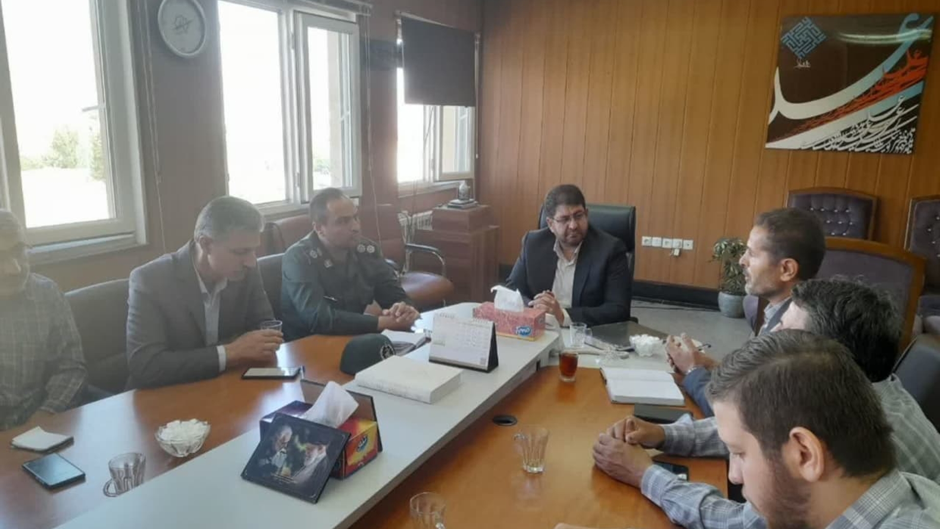 جلسه بزرگداشت شهید شاخص کشور اسماعیل رضایی از شهدای شاخص تفرش و شهید شاخص بسیج اصناف کشور ۱۴۰۲