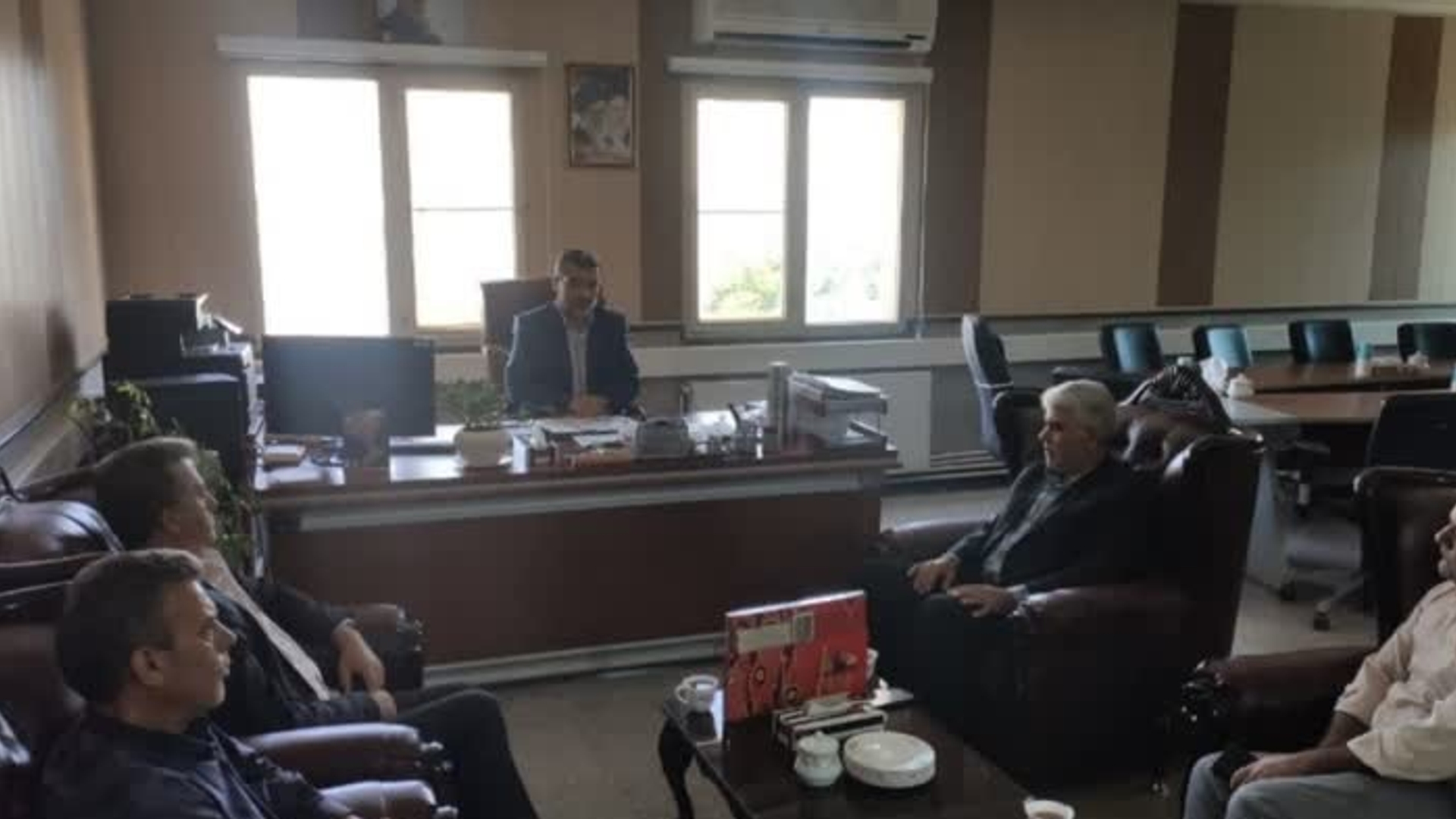 دیدار فرماندار با مدیریت جهاد کشاورزی در هفته جهاد کشاورزی