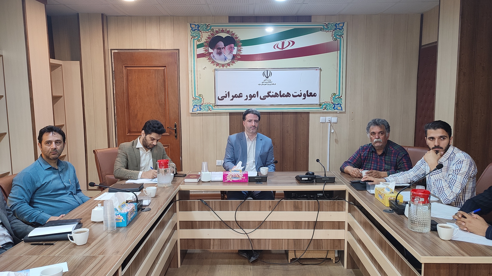 جلسه ساماندهی کشتارگاه های دام شهرستان ساوه