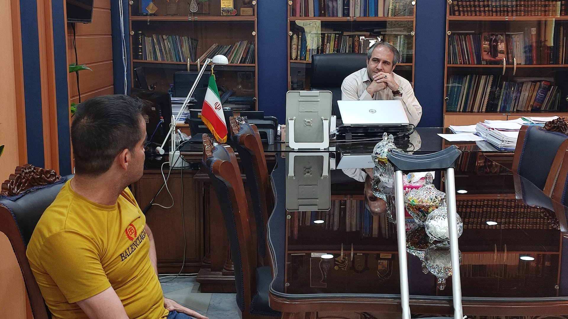 ملاقات مردمی  مهدی الیاسی  معاون استاندار و فرماندار ویژه شهرستان ساوه.