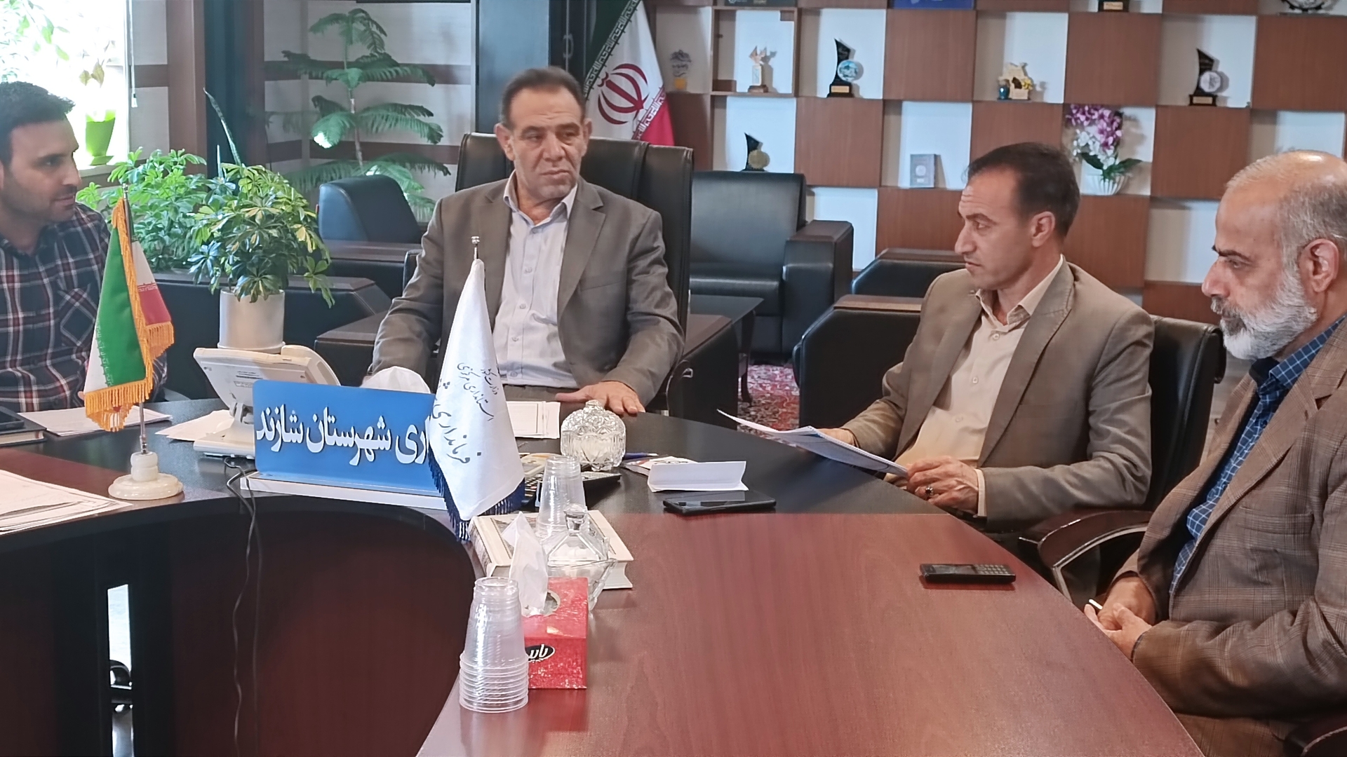 جلسه کارگروه امور زیربنایی استان مرکزی