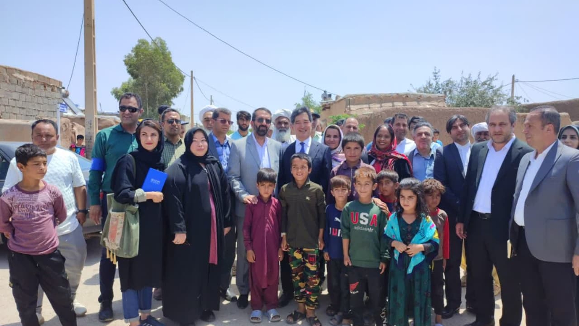 یازدید معاون سیاسی استاندار مرکزی و هیات همراه از مهمانشهر شهید ناصری ساوه