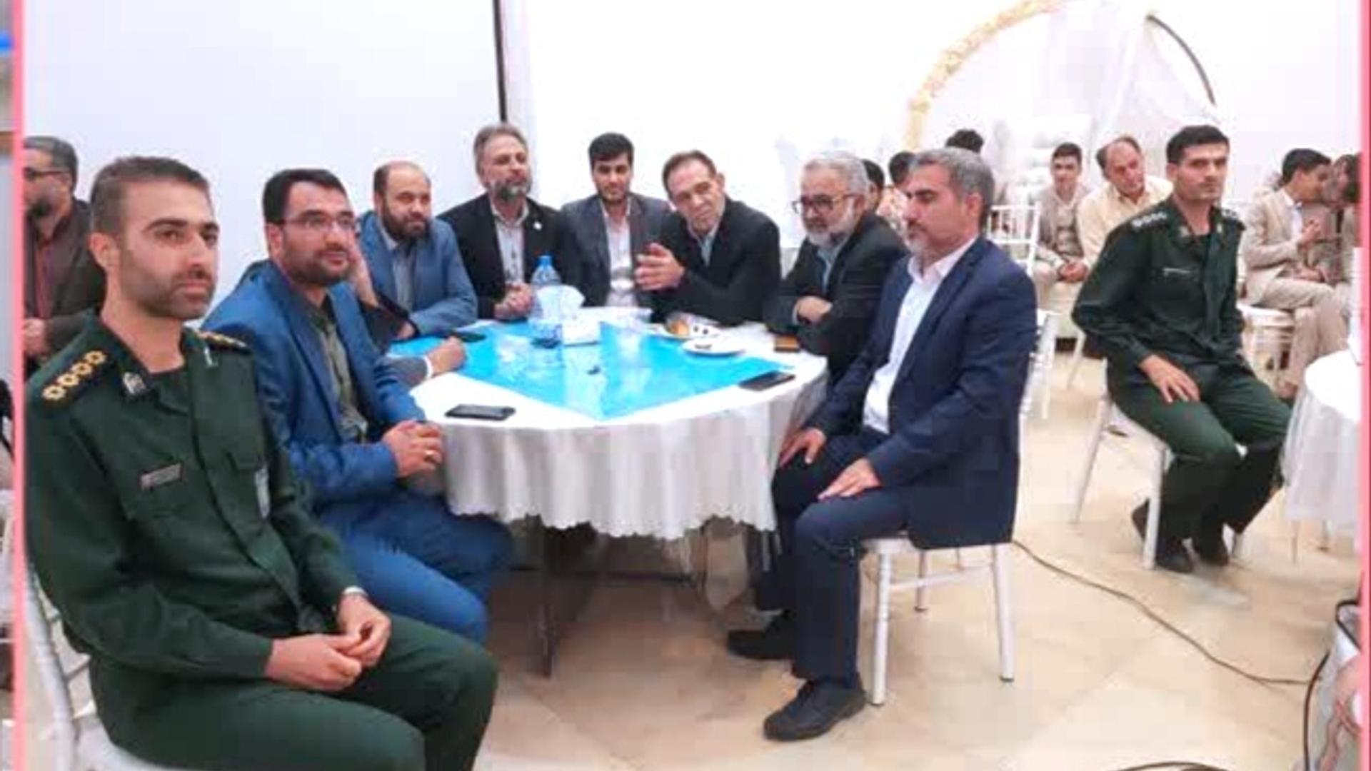 برگزاری جشن پیوند آسمانی علوی در شهر شهباز.