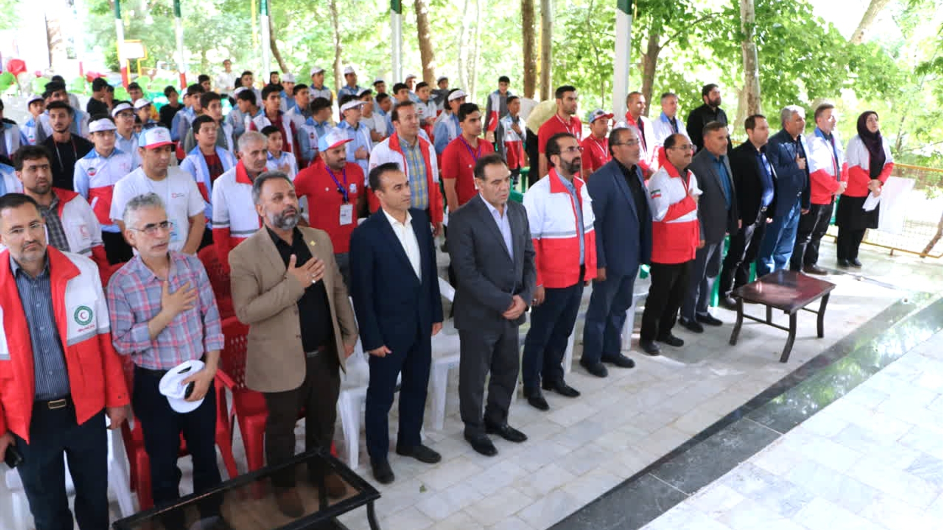 برگزاری یاز دهمین دوره المپیاد دانش آموزی مسابقات امداد و نجات جمعیت هلال‌احمر استان مرکزی .