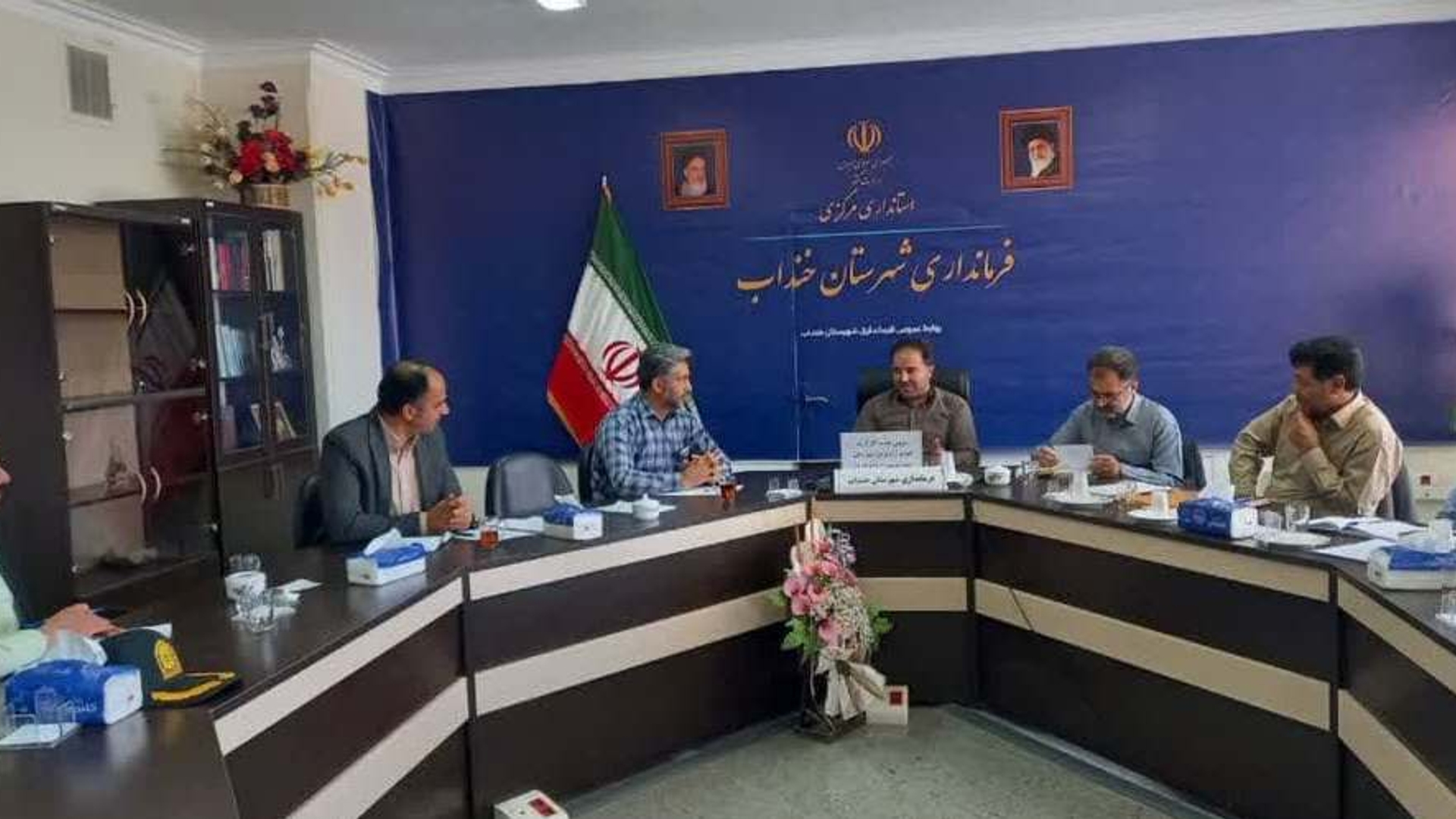 جلسه کارگروه گندم، آرد و نان شهرستان خنداب .