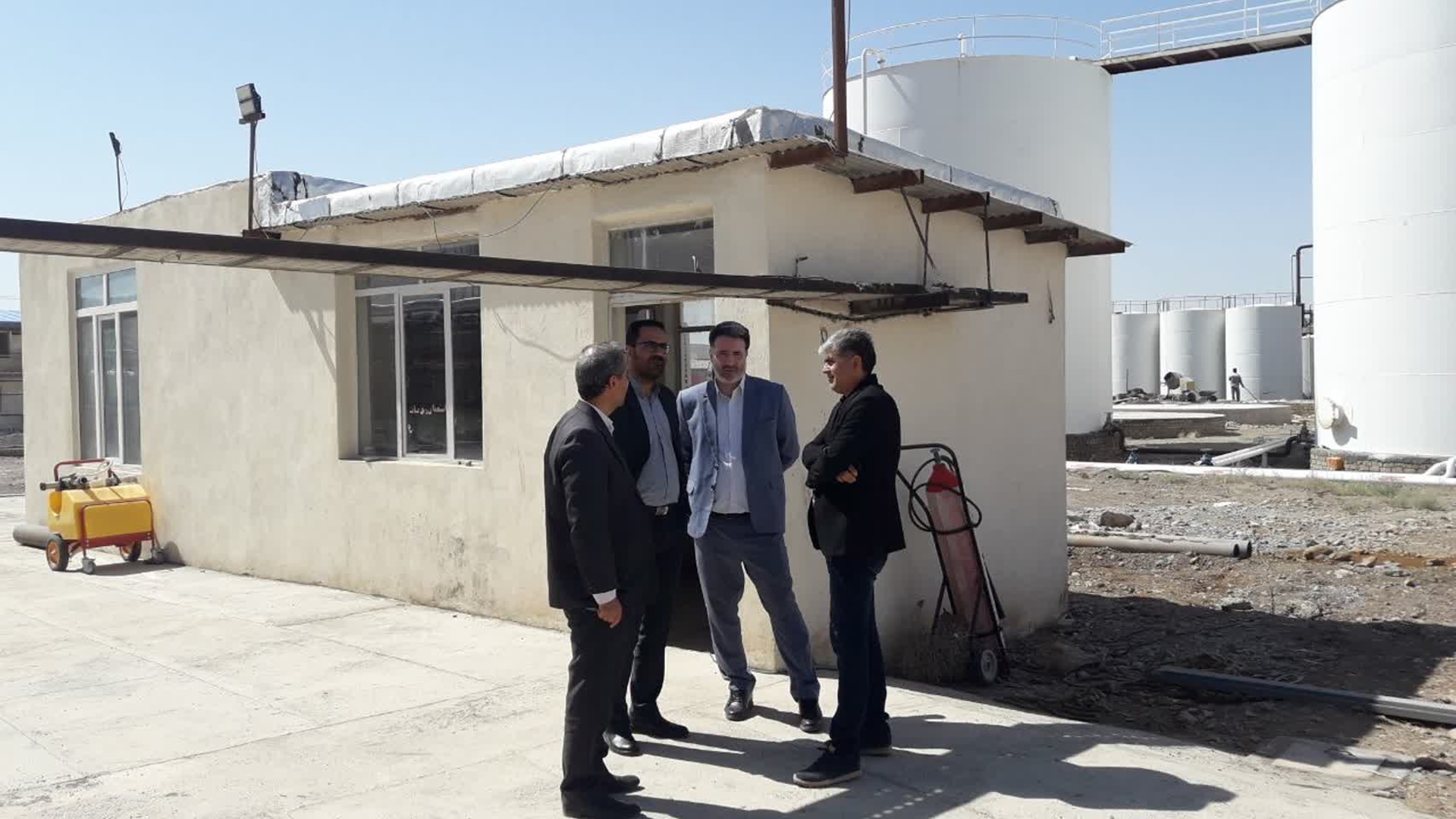 بازدید میدانی از شرکت پتروپالایش اطلس ساوه