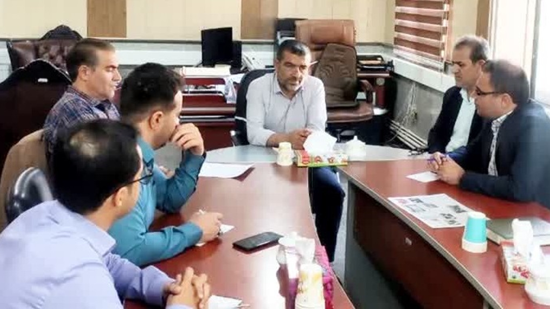 نشست بخشداران شهرستان