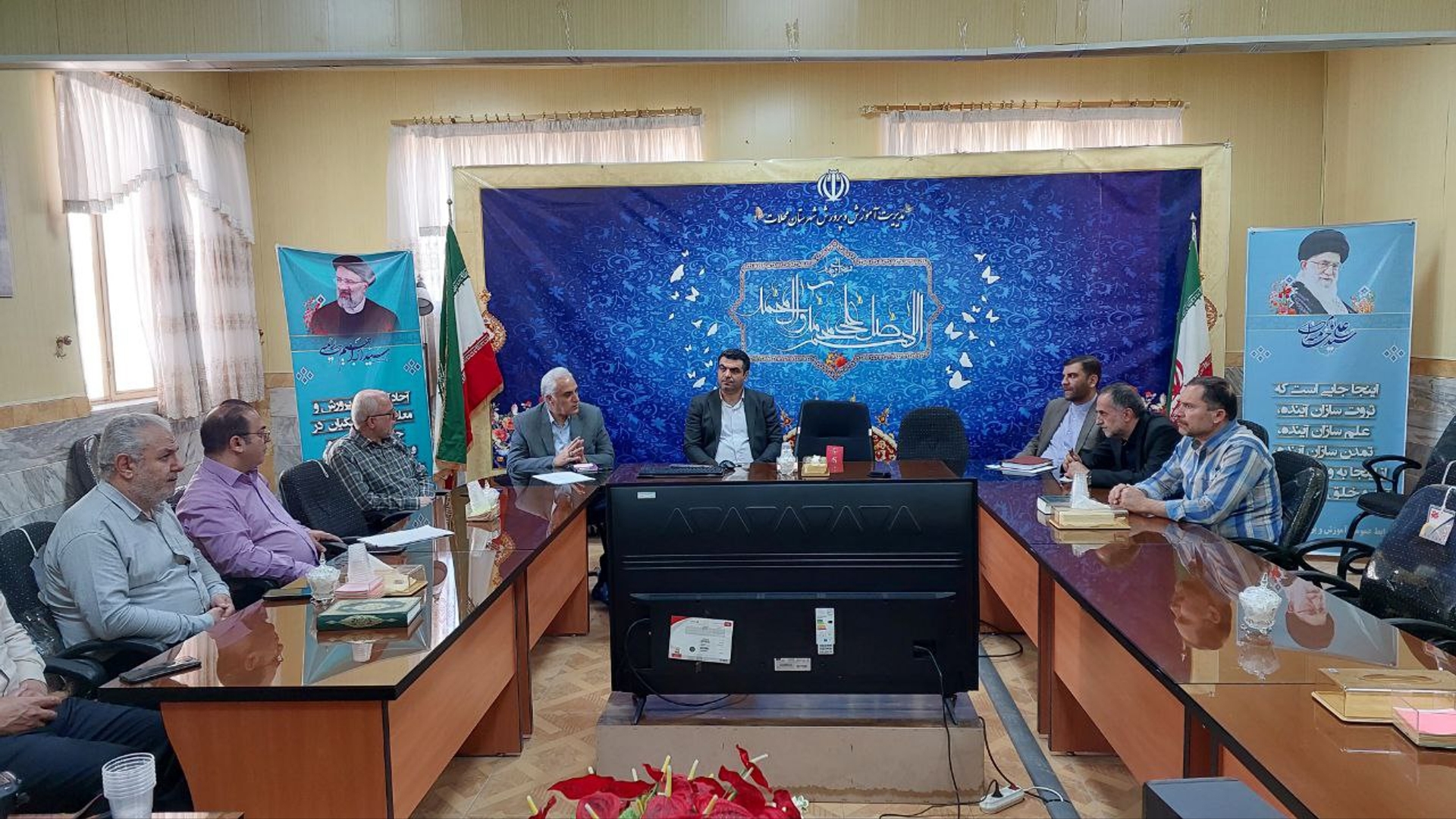 جلسه شورای آموزش و پرورش شهرستان محلات (تیرماه)