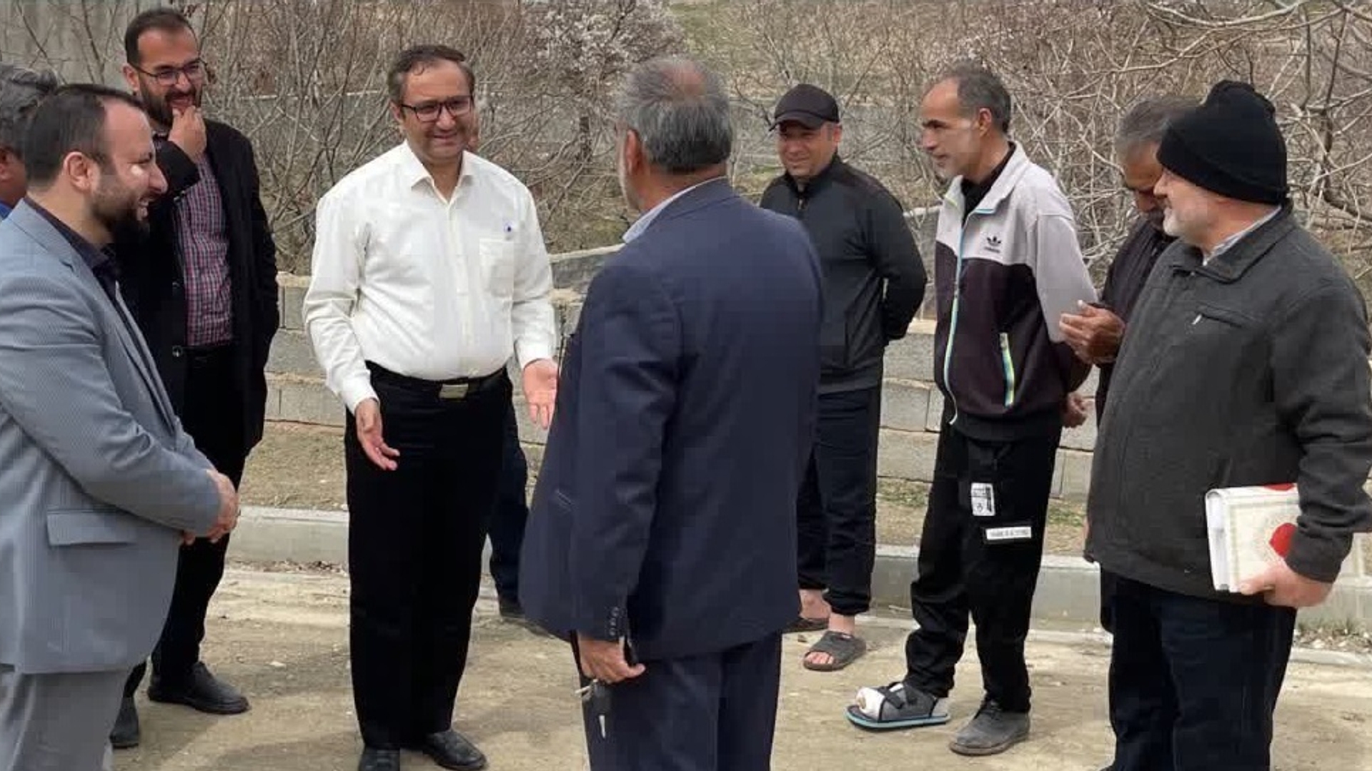 بازدیدهای نوروزی فرماندار و بخشدار مرکزی کمیجان و ‌سرکشی از برخی روستاهای تابعه