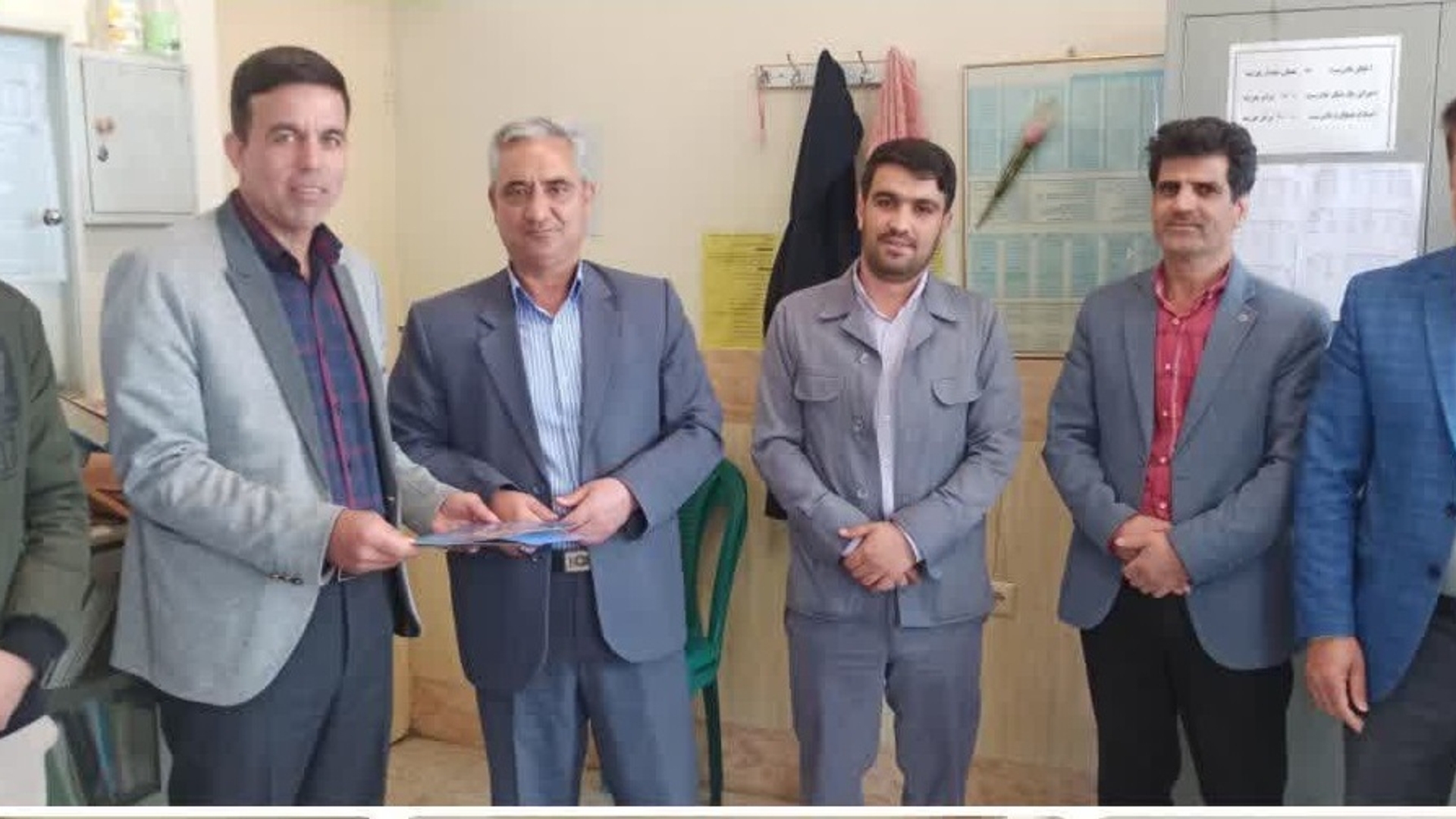 🔺مدیر جدید مجتمع امام رضا (ع) روستای امامزاده عباس معارفه شد