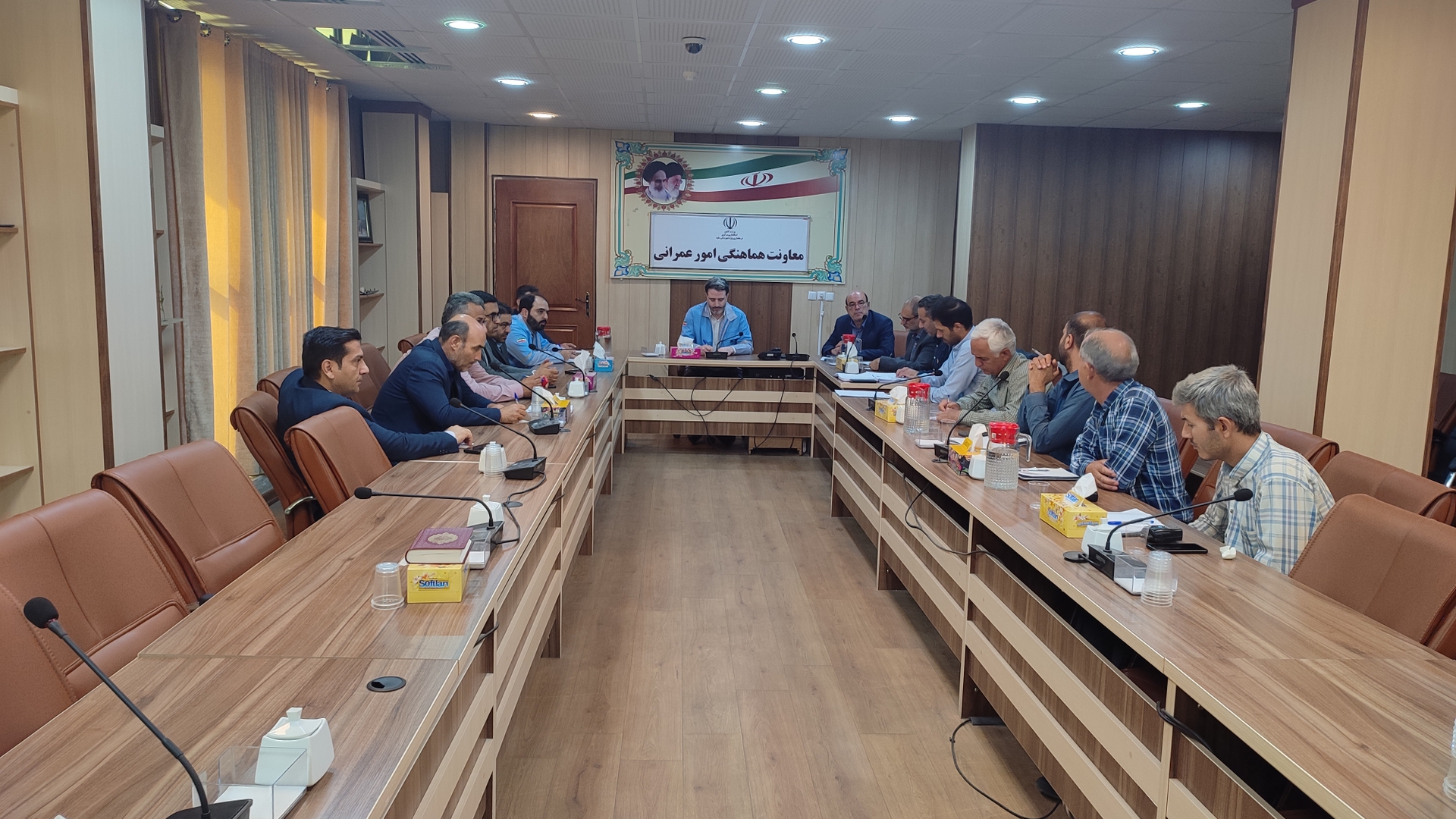 جلسه مدیریت  بحران  شهرستان ساوه