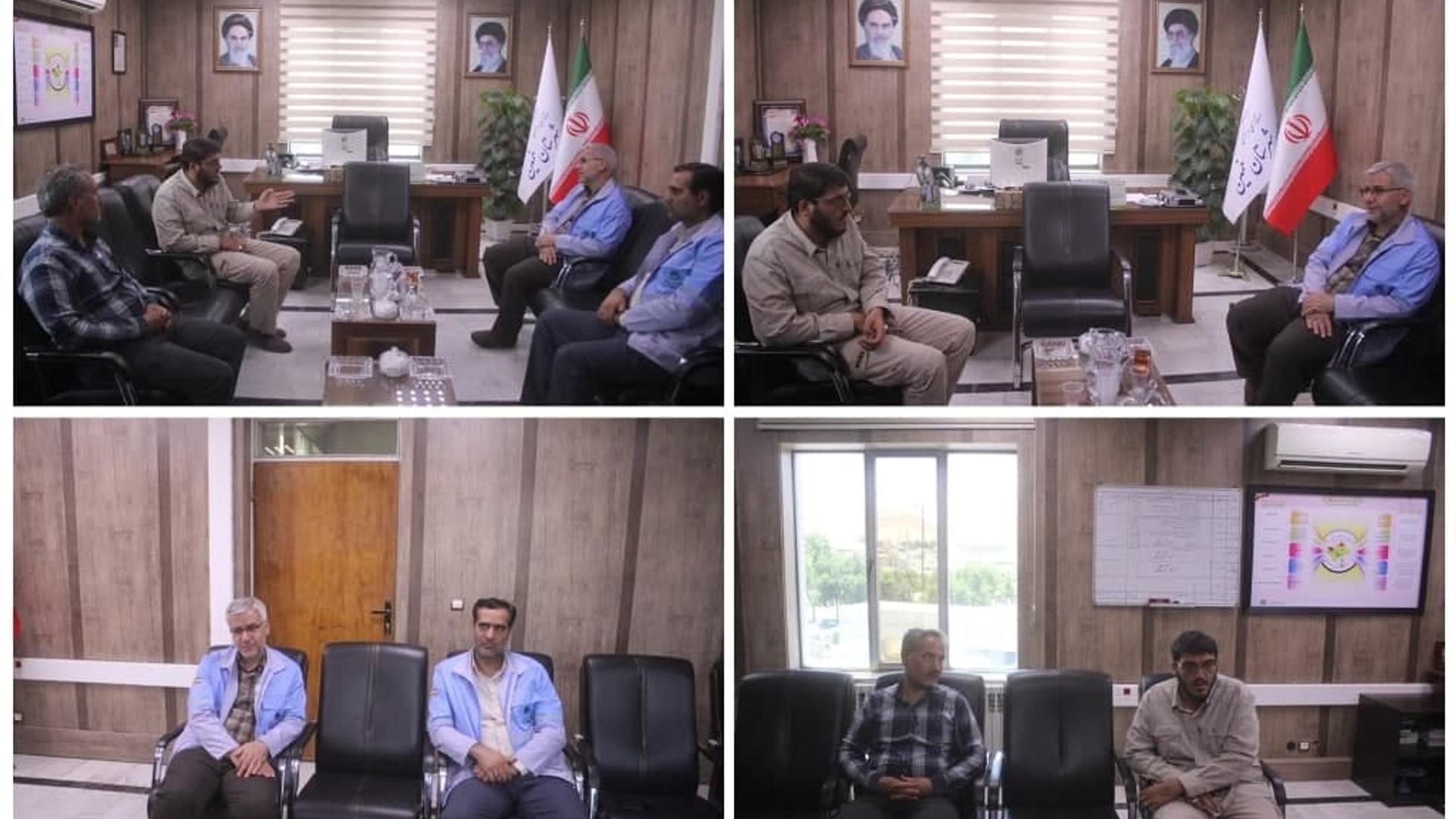 نشست مدیر کل مدیریت بحران با فرماندار شهرستان خمین برگزار شد