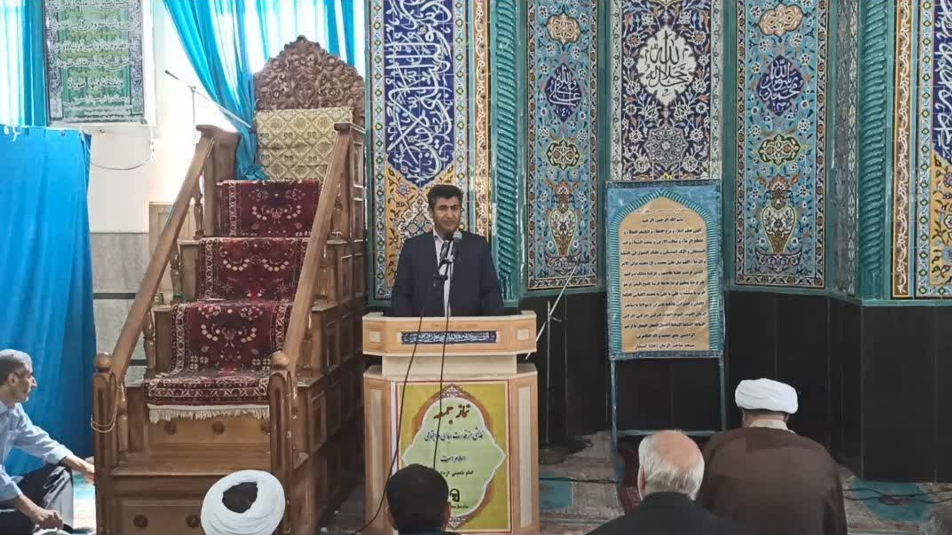 💢 سخنرانی مدیر شبکه بهداشت و درمان شهرستان کمیجان به مناسبت فرارسیدن هفته سلامت در نمازجمعه این شهرستان