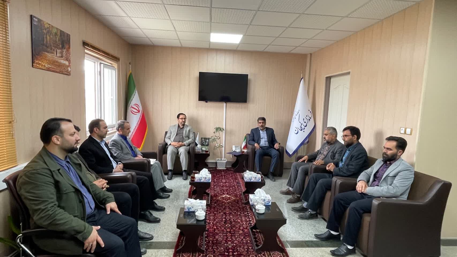 معارفه سرپرست اداره منابع طبیعی و آبخیزداری شهرستان کمیجان