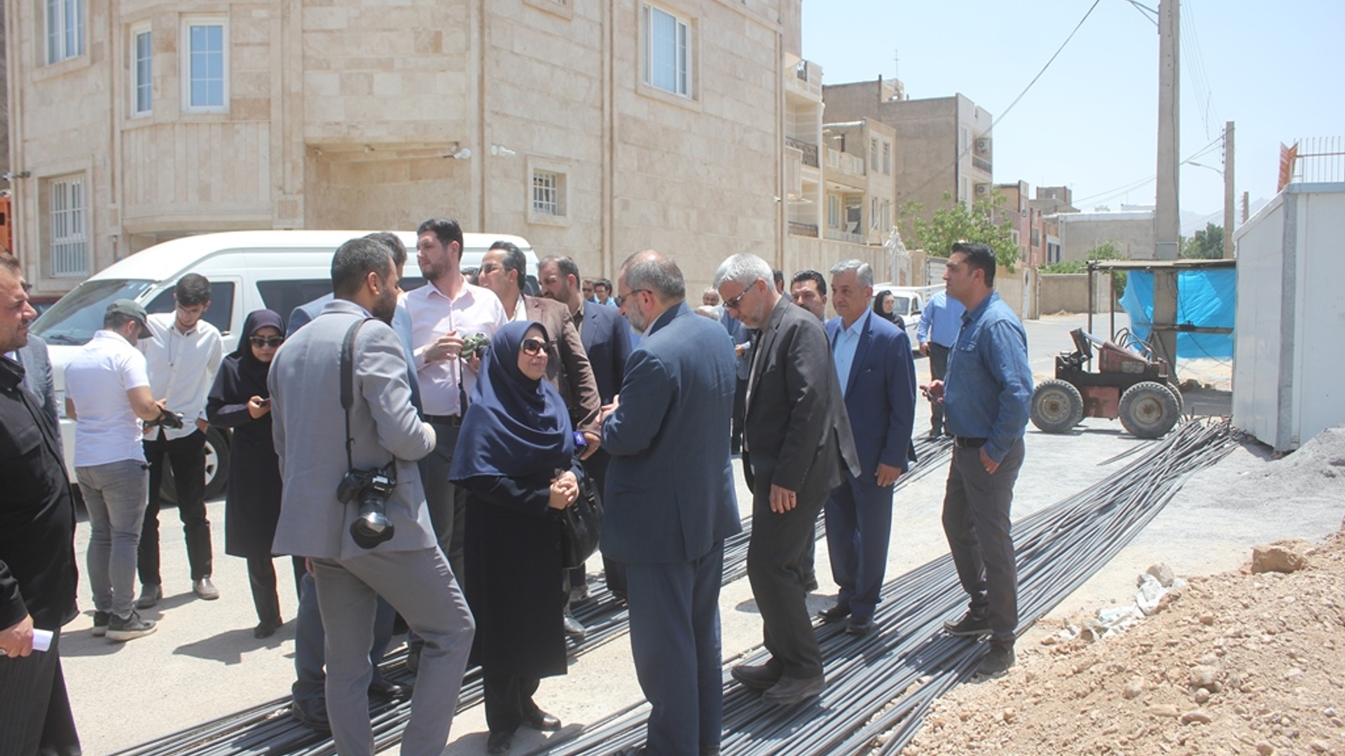 مدیرعامل سازمان انتقال خون کشور از پروژه در حال احداث پایگاه انتقال خون خمین بازدید کرد