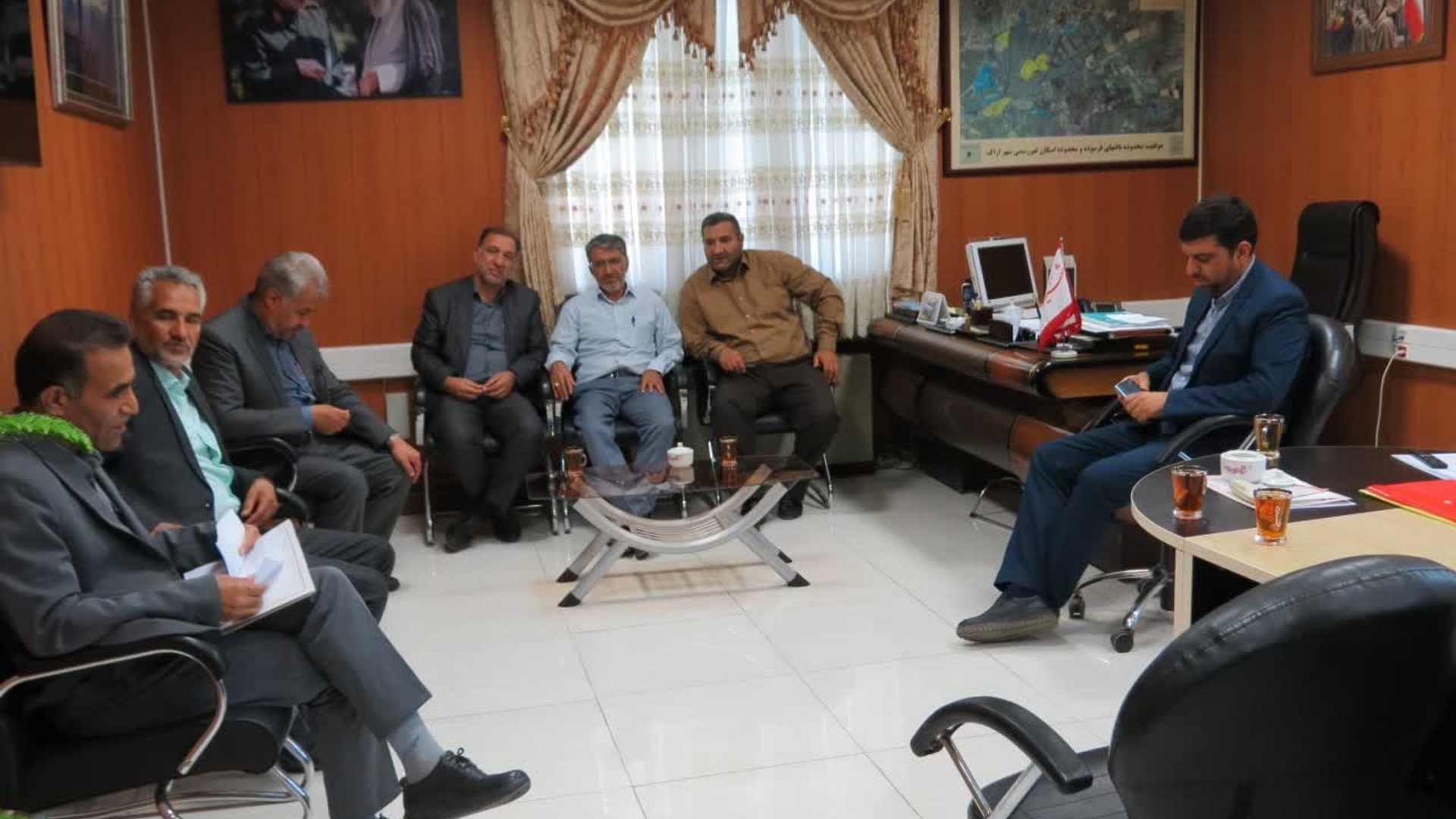 ✅❇️حضور صفری رئیس سازمان جهاد کشاورزی استان