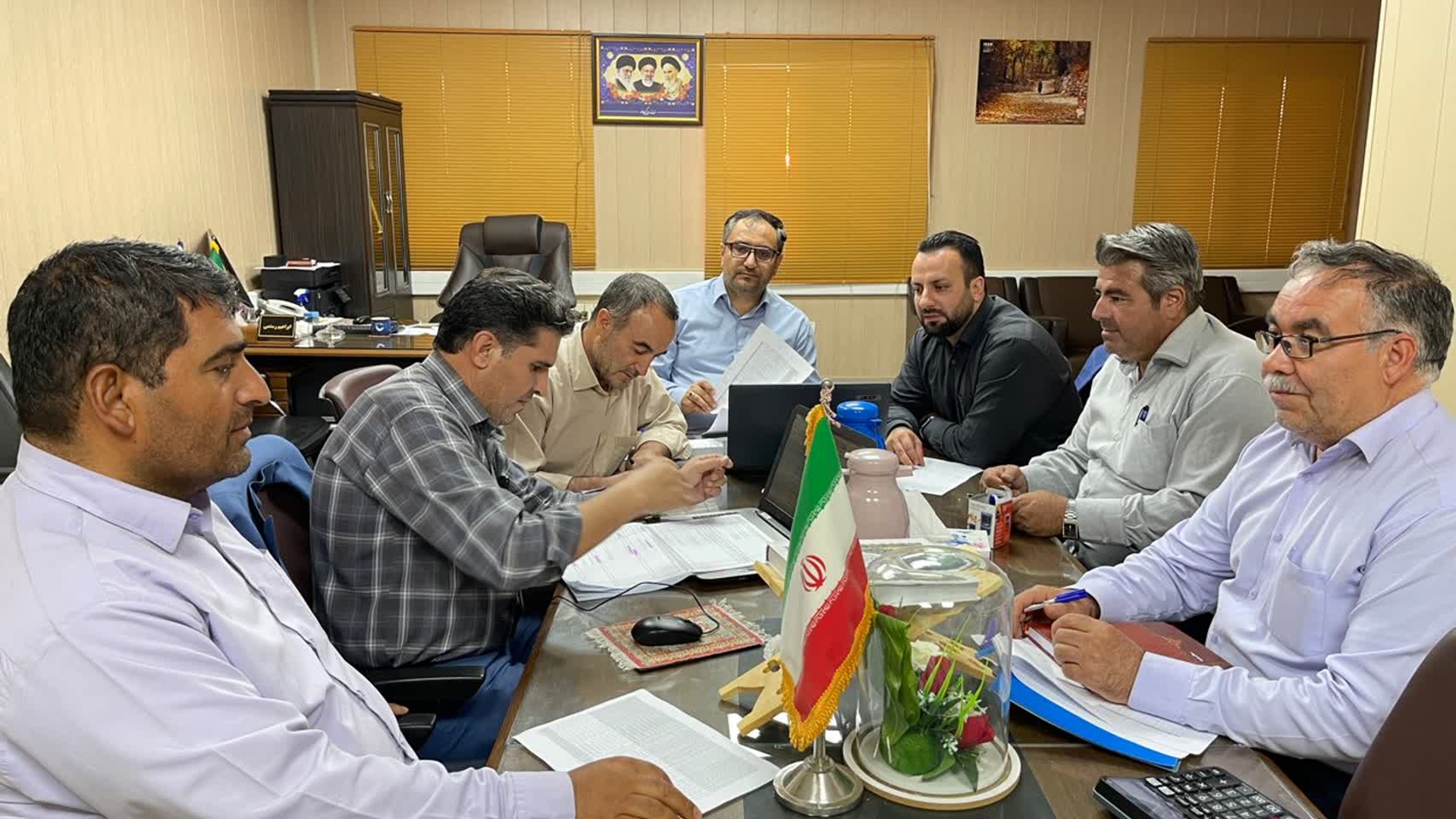 جلسه پیش نیاز کمیته برنامه ریزی و توسعه شهرستان کمیجان برگزار گردید